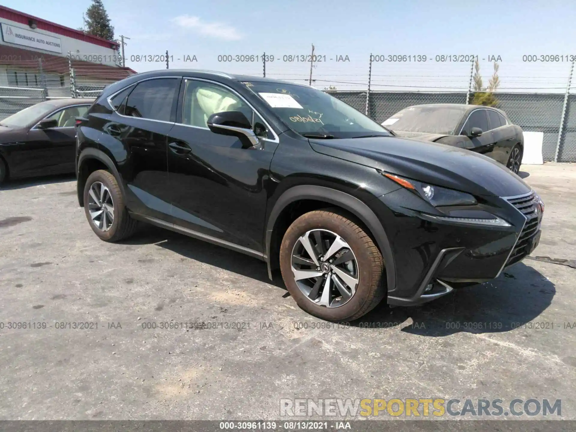 1 Photograph of a damaged car JTJGARDZXM2253293 LEXUS NX 2021