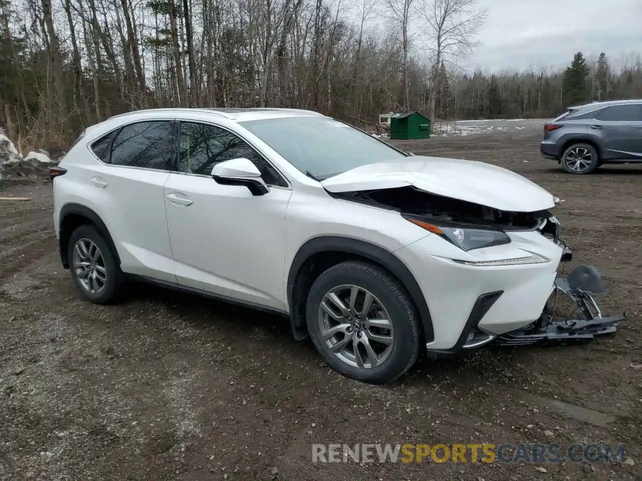 4 Photograph of a damaged car JTJGARDZXM5020366 LEXUS NX 2021