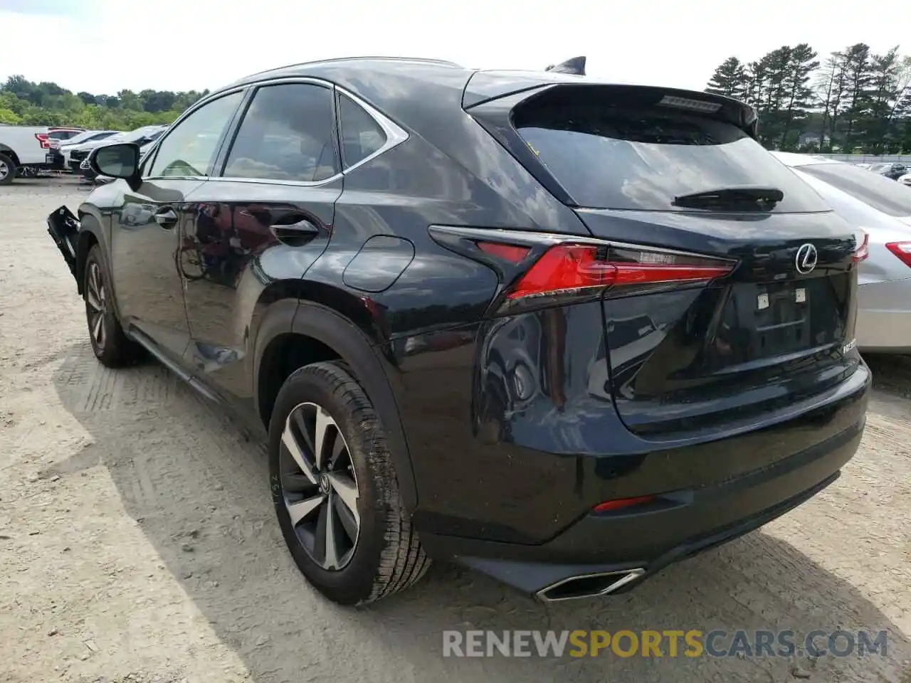 3 Photograph of a damaged car JTJGARDZXM5024255 LEXUS NX 2021