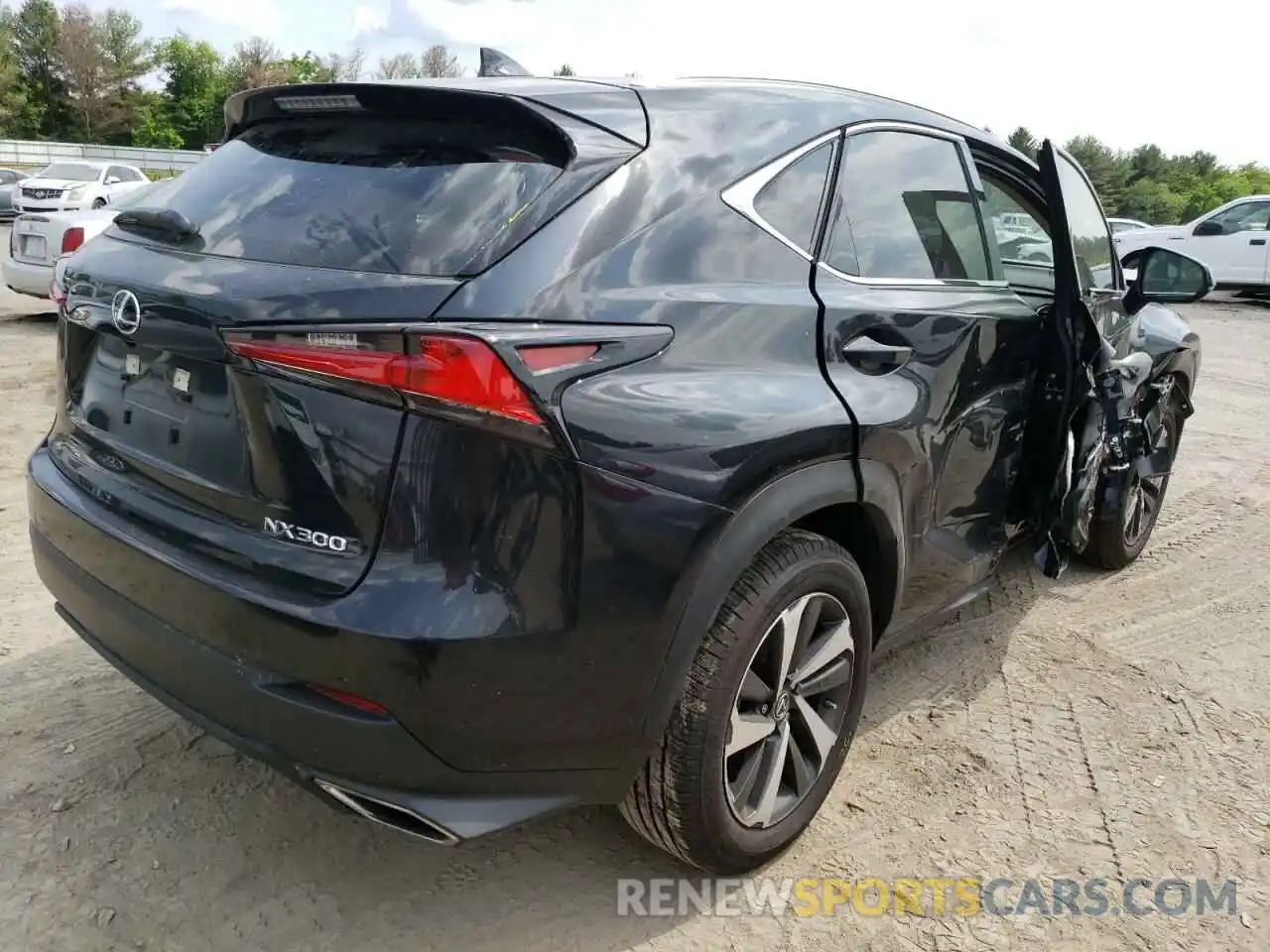 4 Фотография поврежденного автомобиля JTJGARDZXM5024255 LEXUS NX 2021