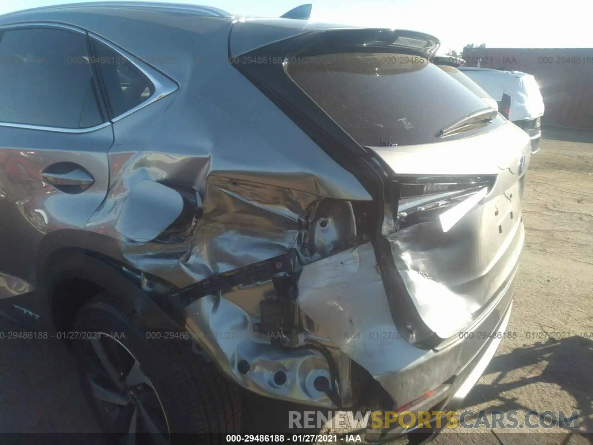 6 Photograph of a damaged car JTJGJRDZ0M2148729 LEXUS NX 2021