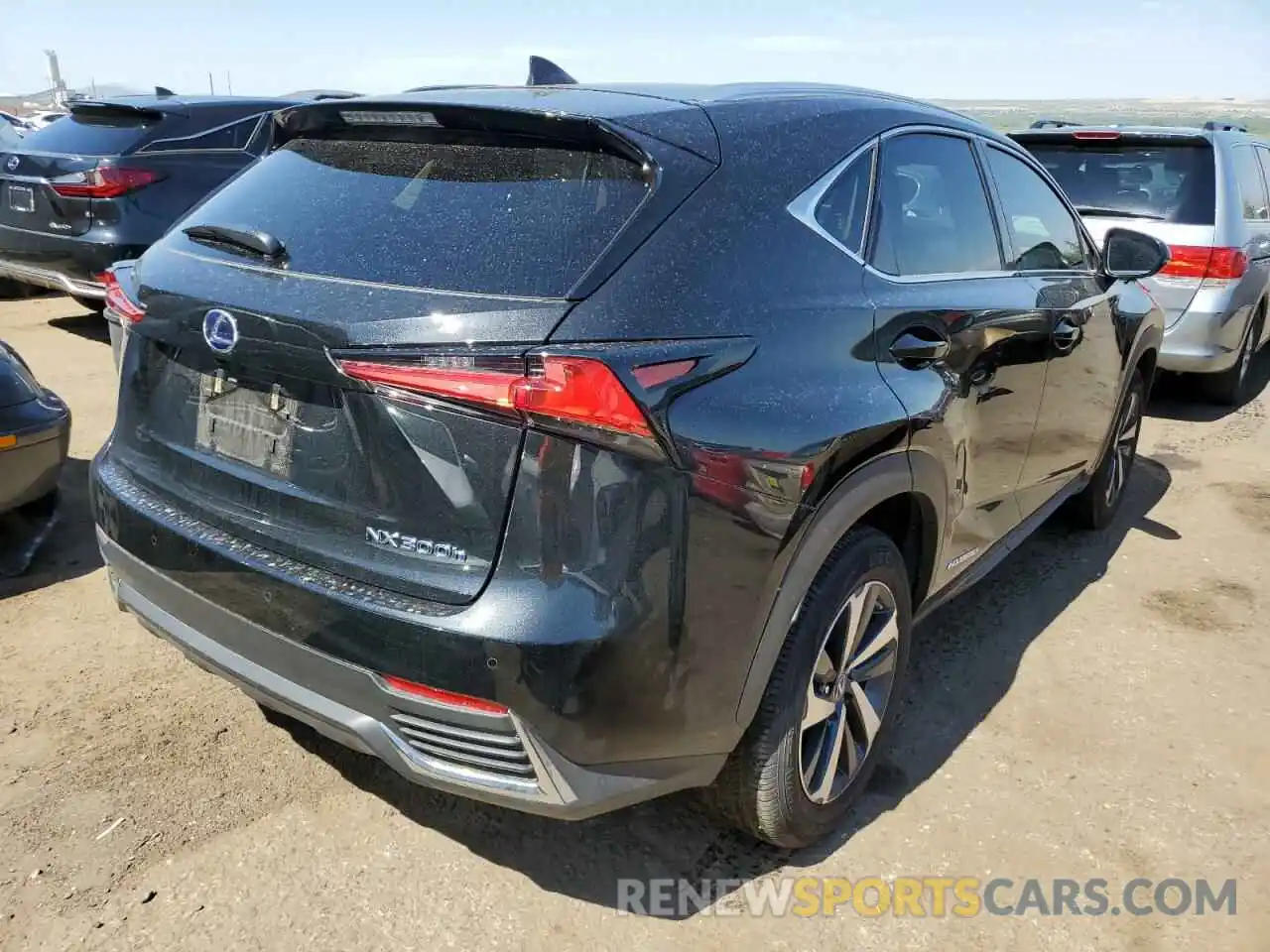 4 Фотография поврежденного автомобиля JTJGJRDZ0M2166244 LEXUS NX 2021