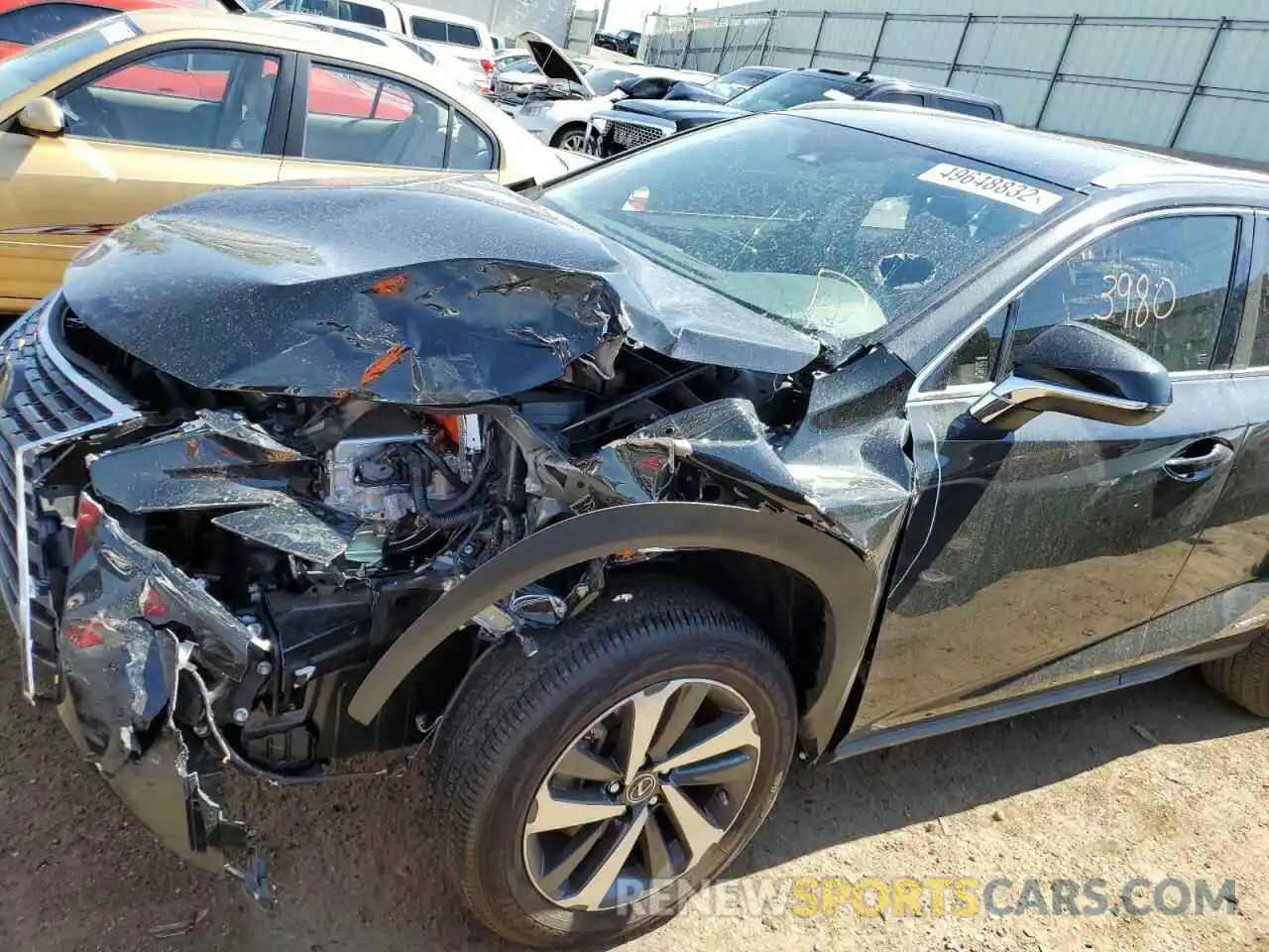 9 Photograph of a damaged car JTJGJRDZ0M2166244 LEXUS NX 2021