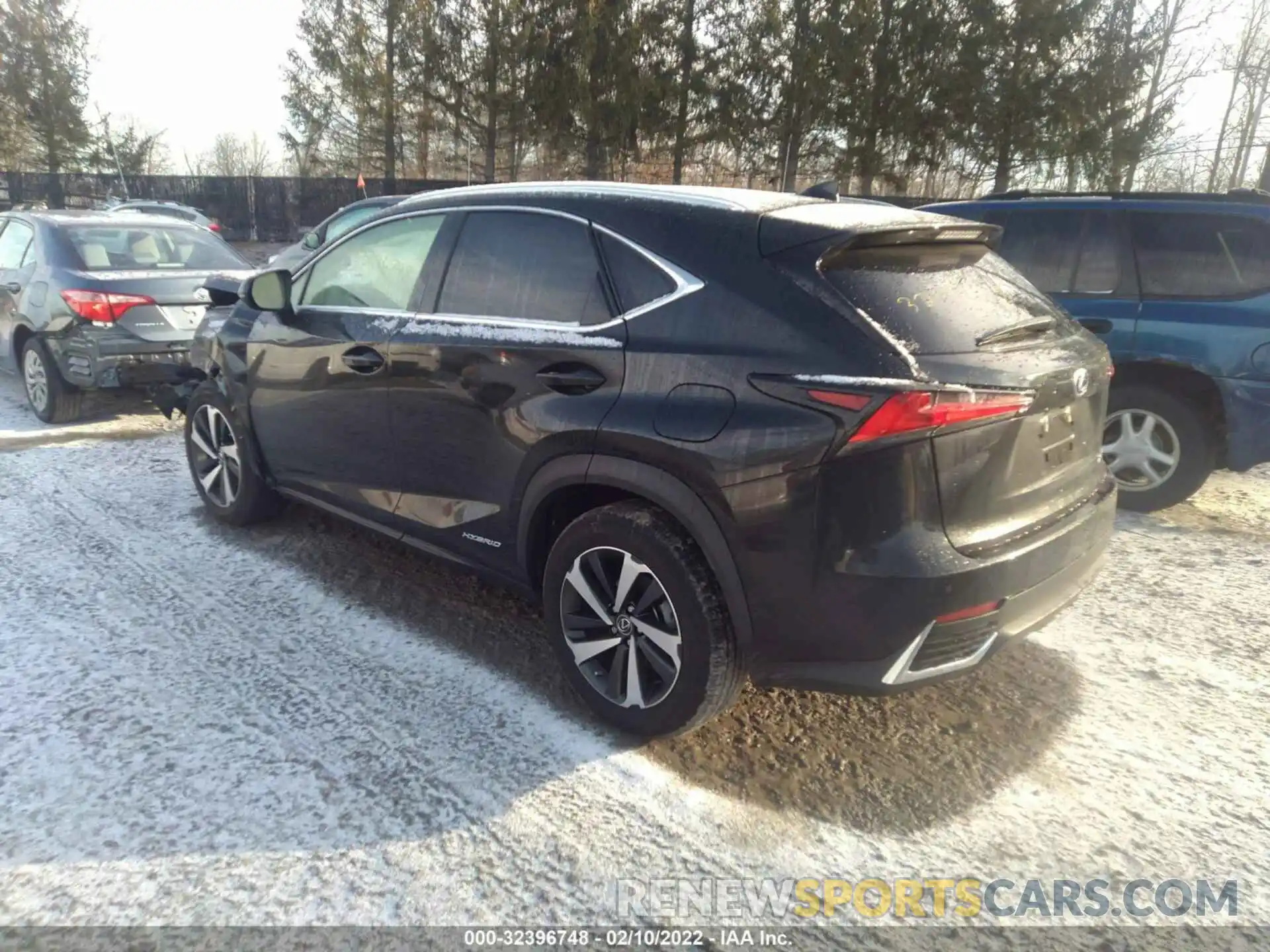 3 Фотография поврежденного автомобиля JTJGJRDZ0M2167569 LEXUS NX 2021