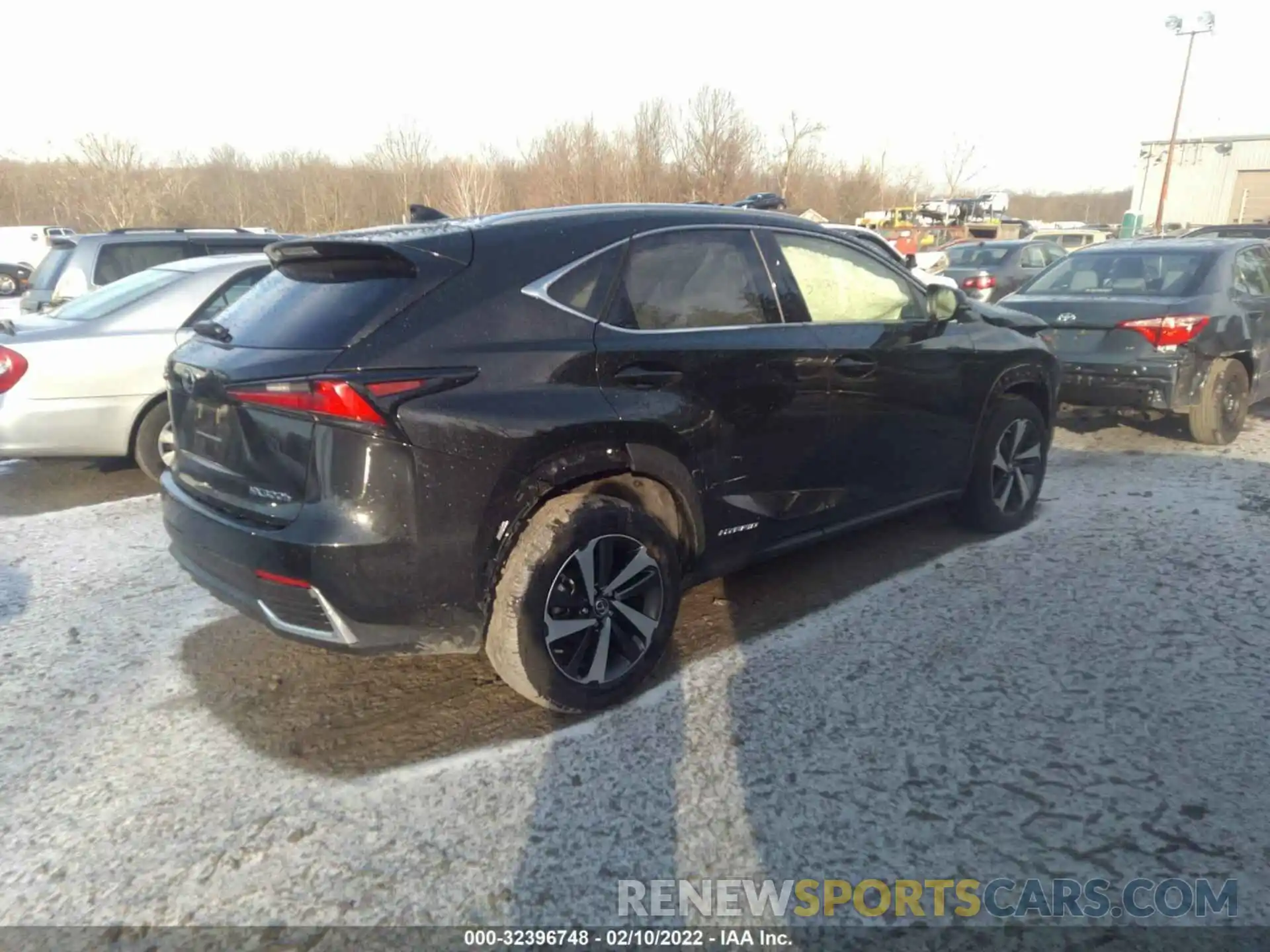 4 Photograph of a damaged car JTJGJRDZ0M2167569 LEXUS NX 2021