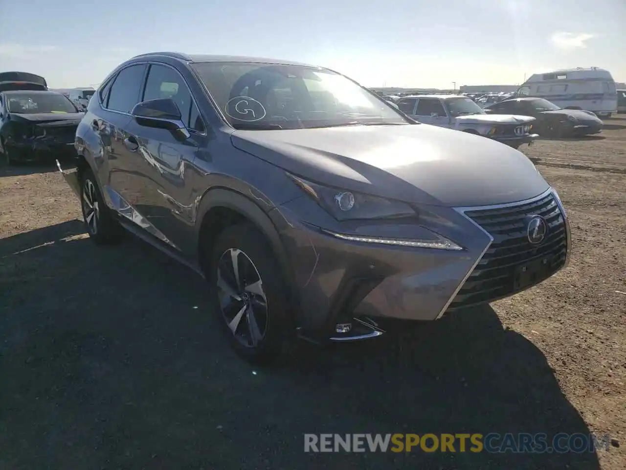 1 Photograph of a damaged car JTJGJRDZ0M2169404 LEXUS NX 2021