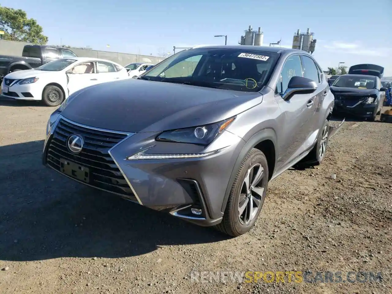 2 Photograph of a damaged car JTJGJRDZ0M2169404 LEXUS NX 2021