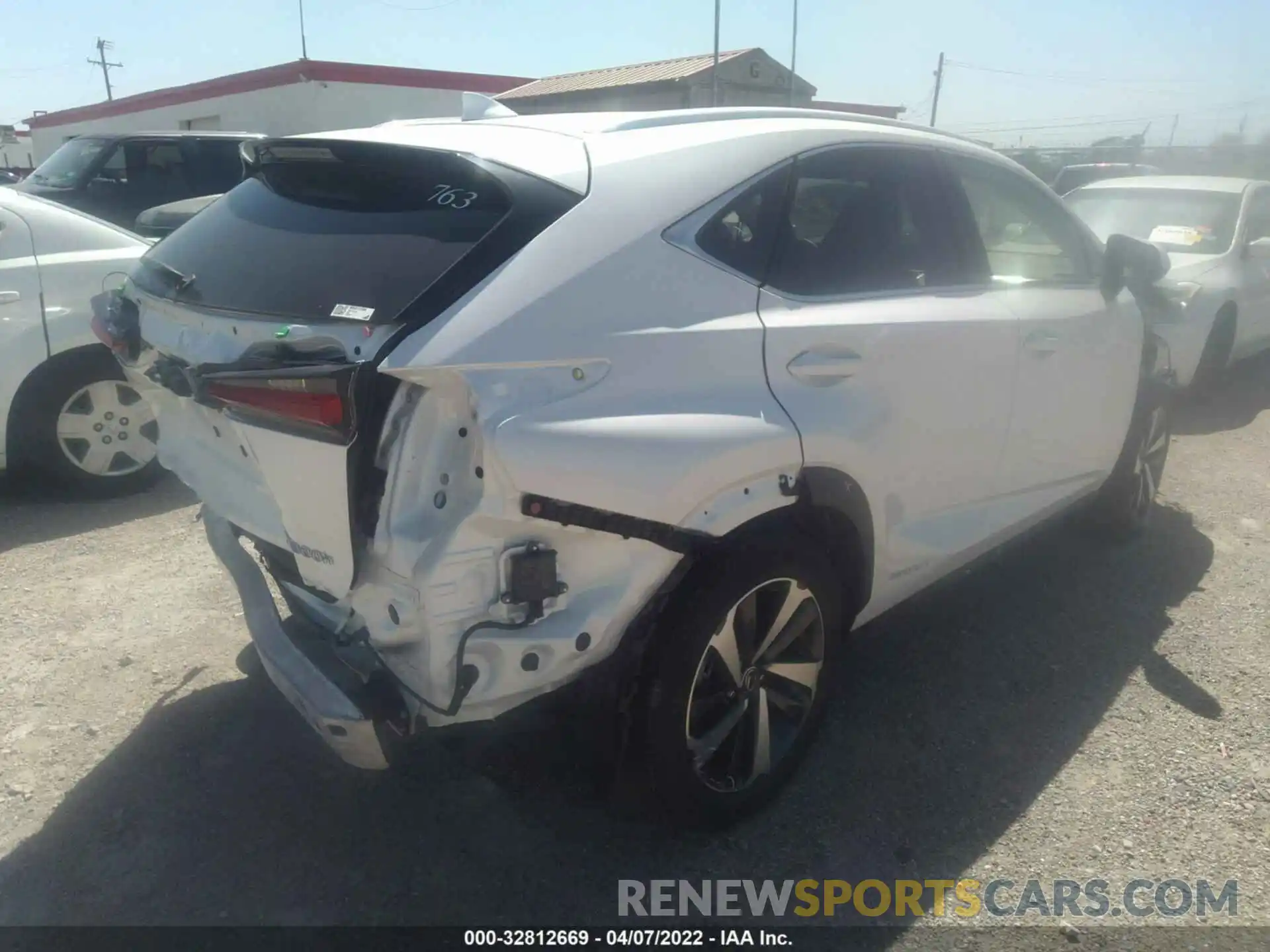 4 Photograph of a damaged car JTJGJRDZ0M5011594 LEXUS NX 2021