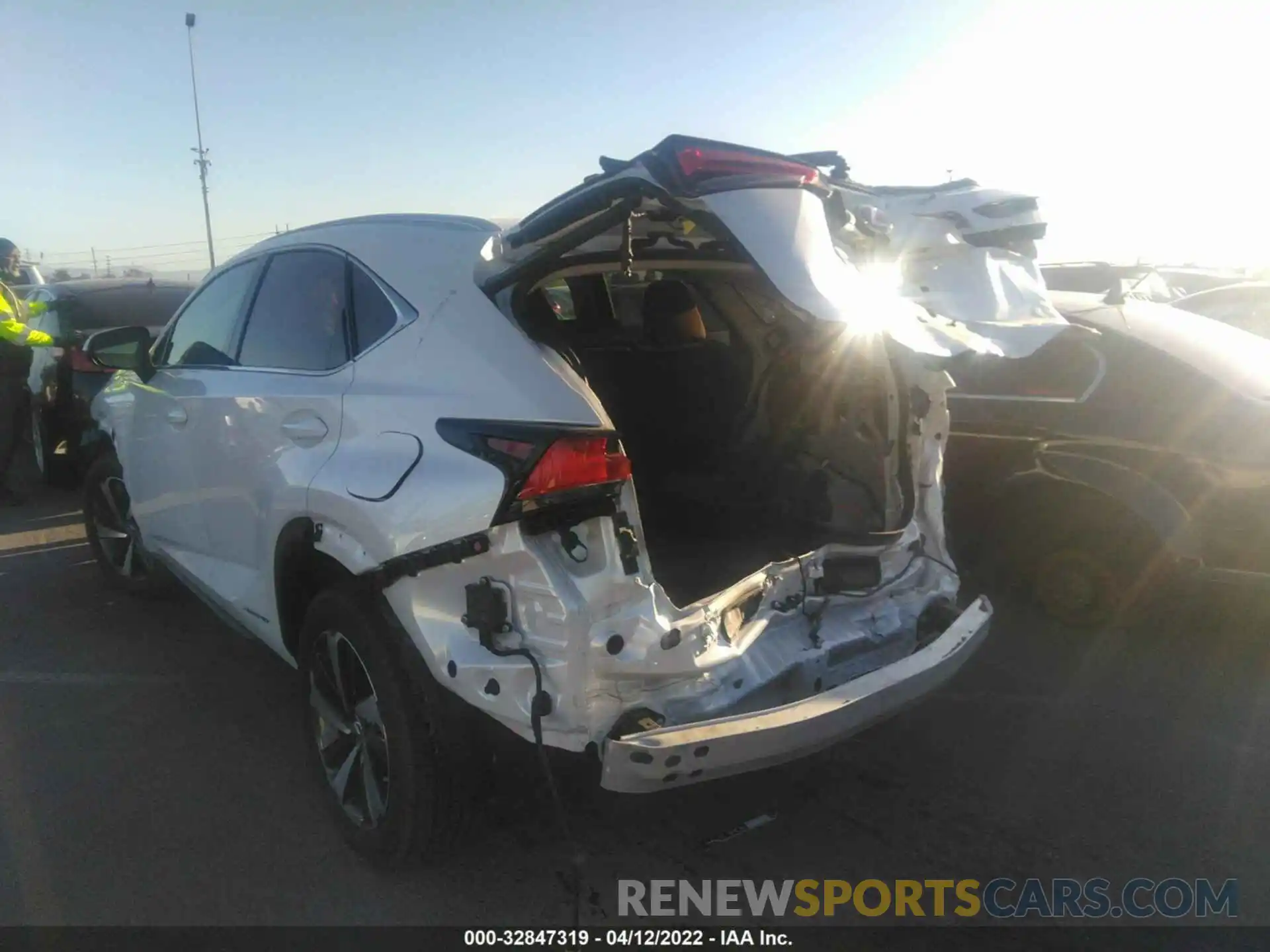 3 Photograph of a damaged car JTJGJRDZ0M5014382 LEXUS NX 2021