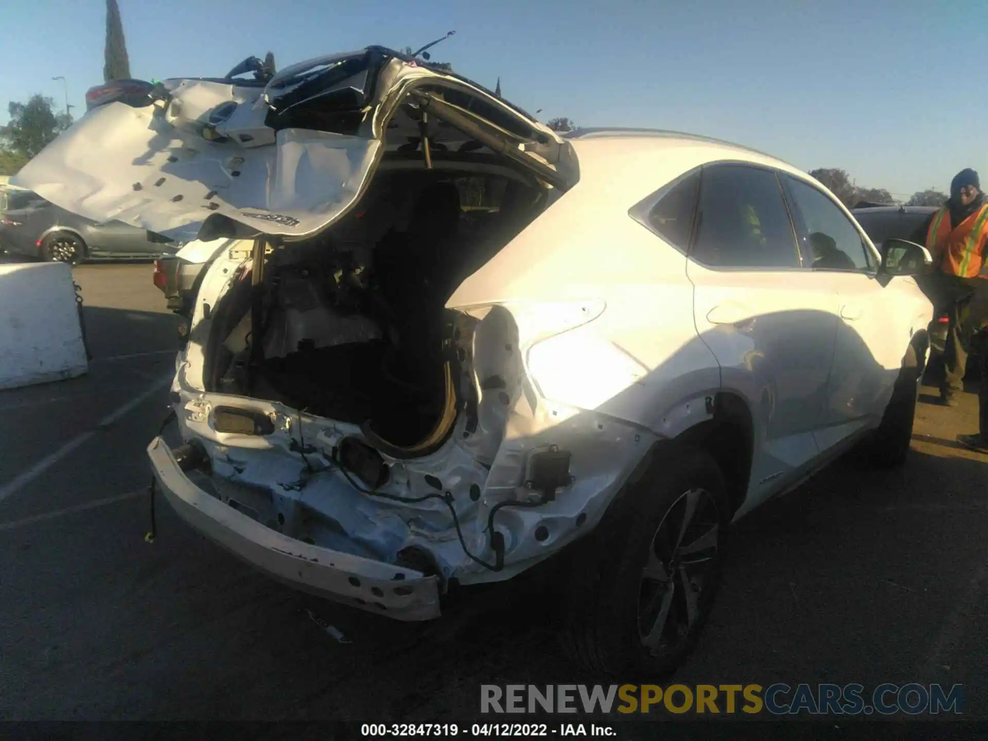 4 Photograph of a damaged car JTJGJRDZ0M5014382 LEXUS NX 2021