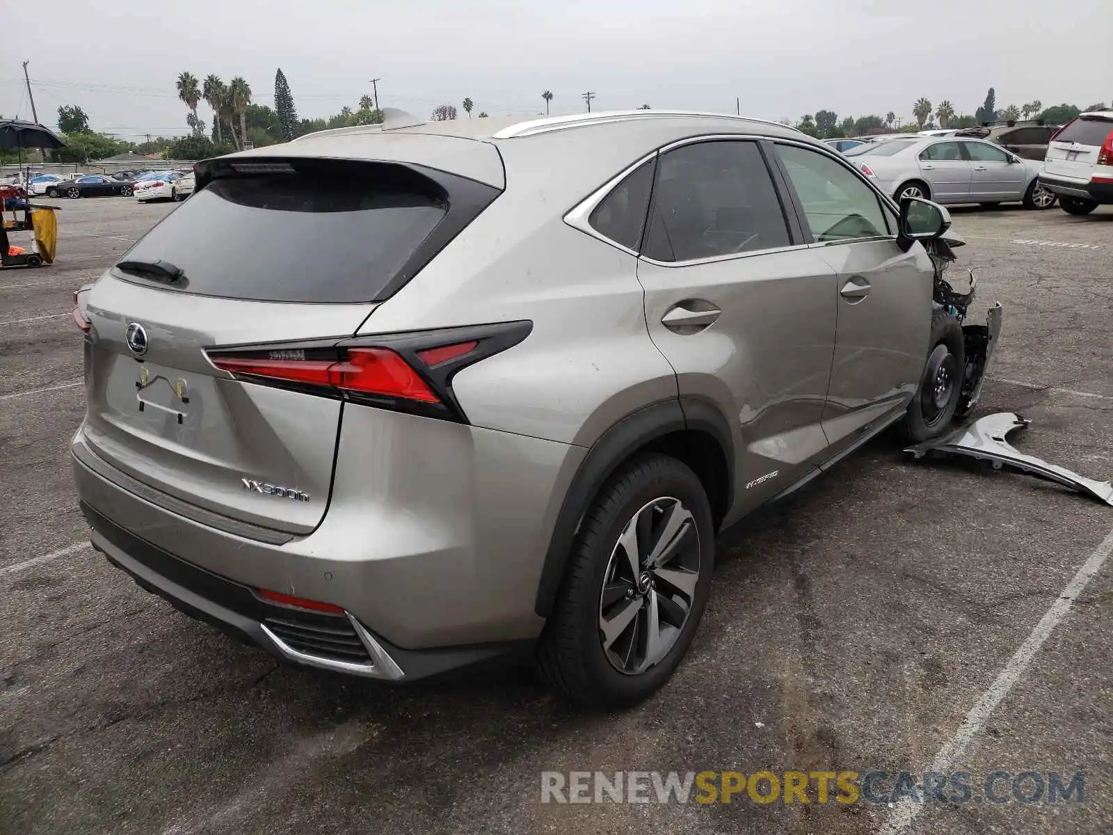 4 Photograph of a damaged car JTJGJRDZ1M2148139 LEXUS NX 2021