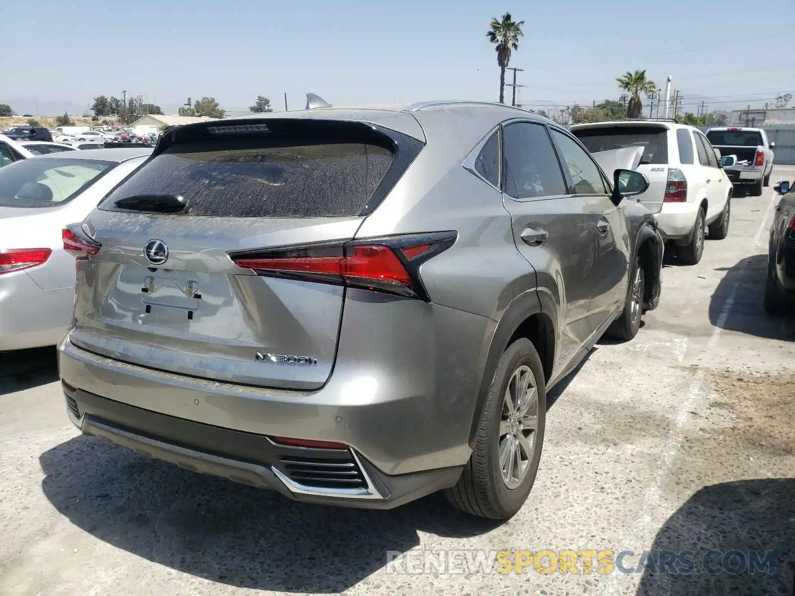 4 Фотография поврежденного автомобиля JTJGJRDZ1M2150764 LEXUS NX 2021