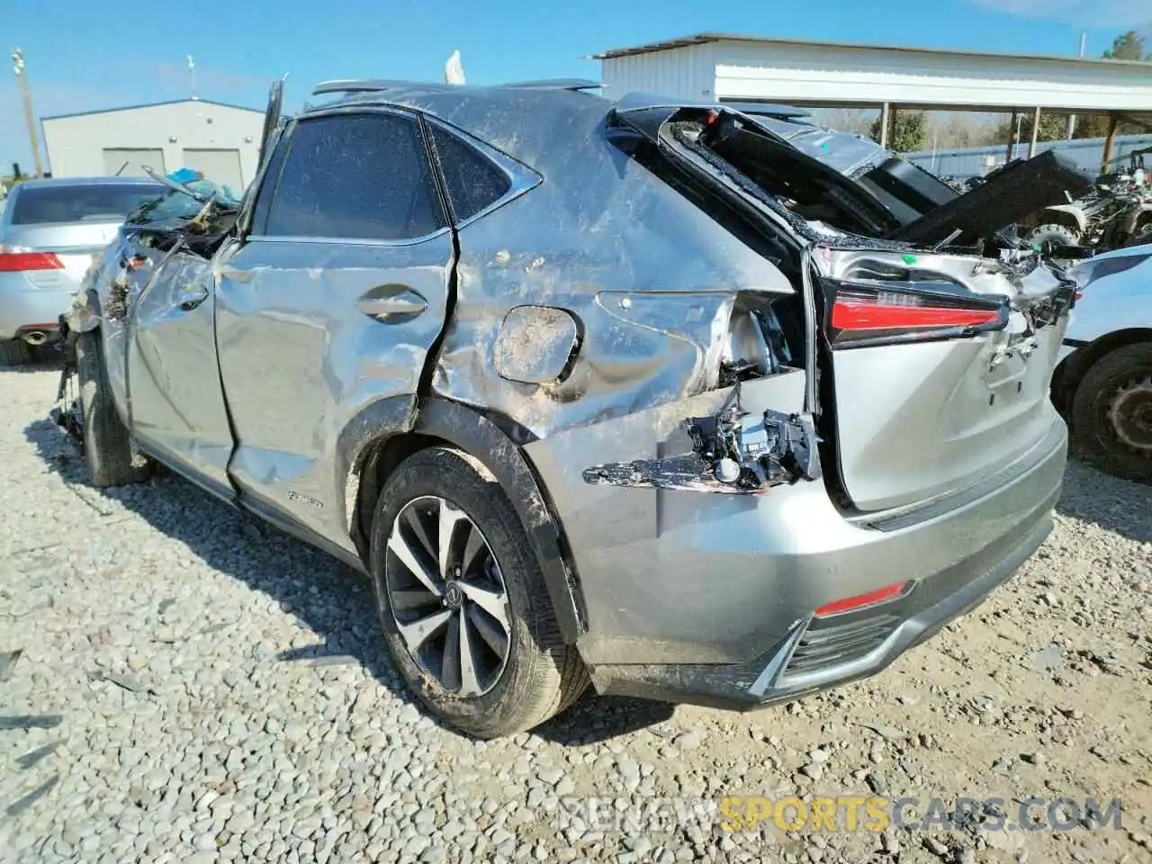 3 Фотография поврежденного автомобиля JTJGJRDZ1M5015525 LEXUS NX 2021