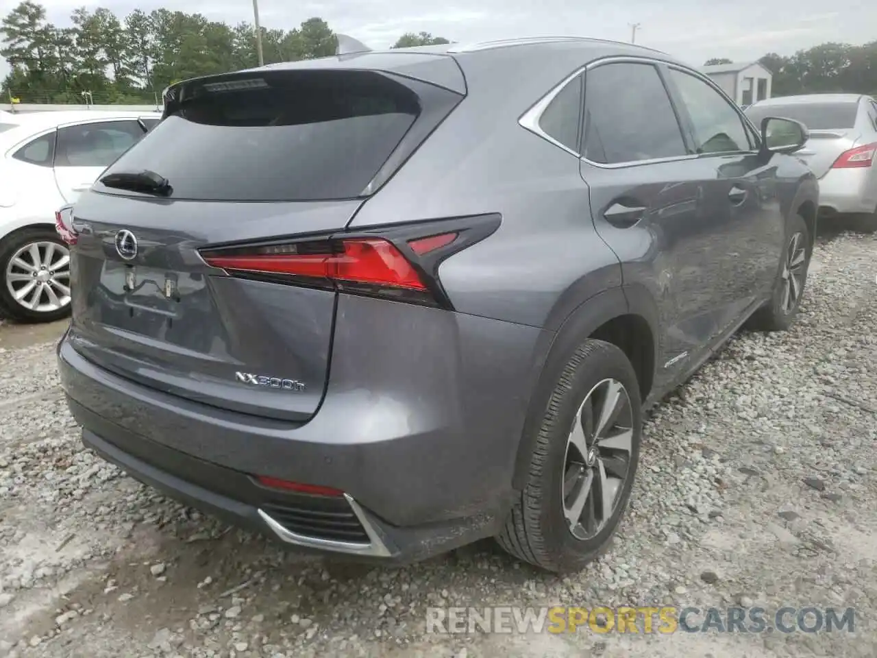 4 Фотография поврежденного автомобиля JTJGJRDZ2M2147498 LEXUS NX 2021