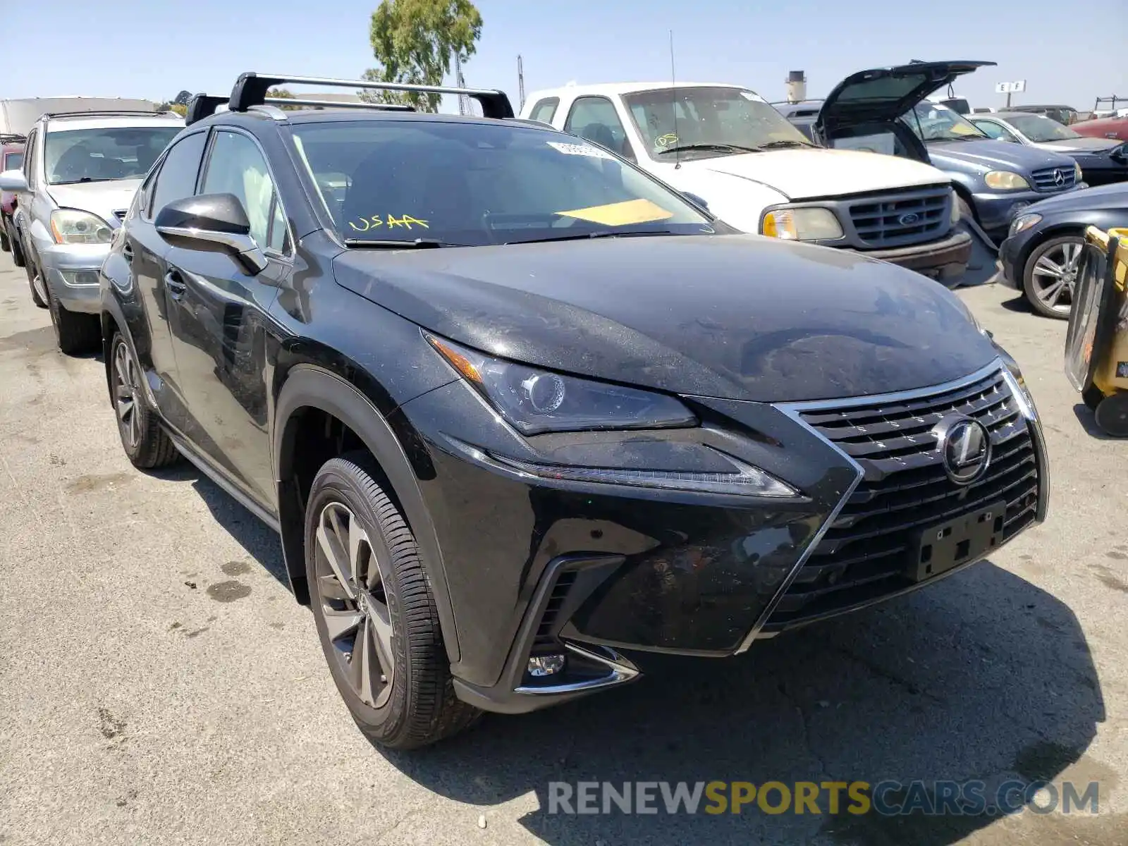 1 Photograph of a damaged car JTJGJRDZ2M2161207 LEXUS NX 2021