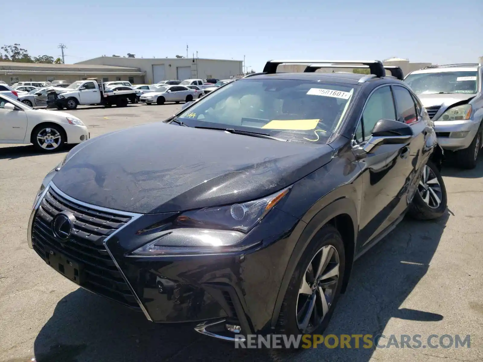 2 Photograph of a damaged car JTJGJRDZ2M2161207 LEXUS NX 2021