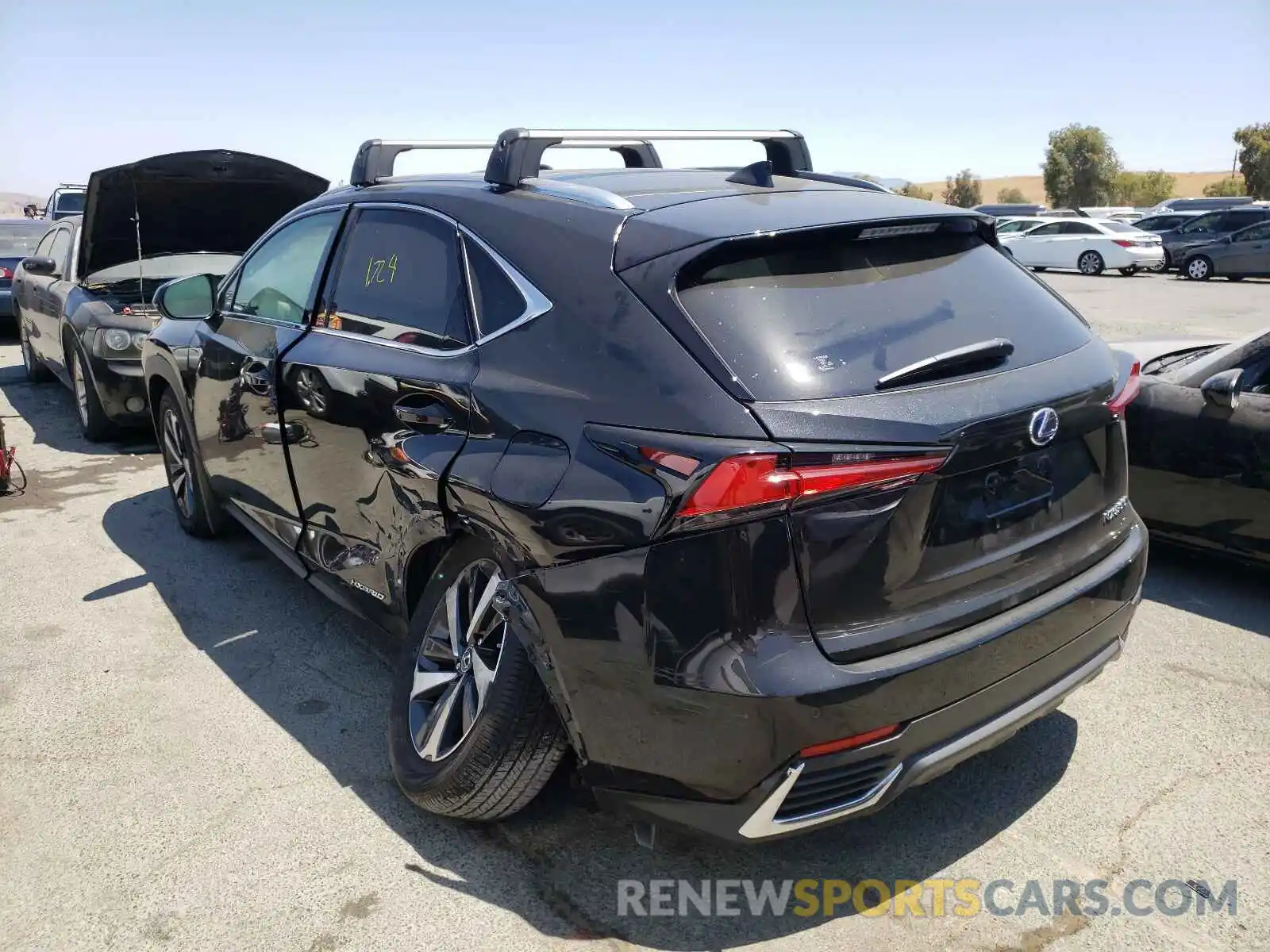 3 Photograph of a damaged car JTJGJRDZ2M2161207 LEXUS NX 2021