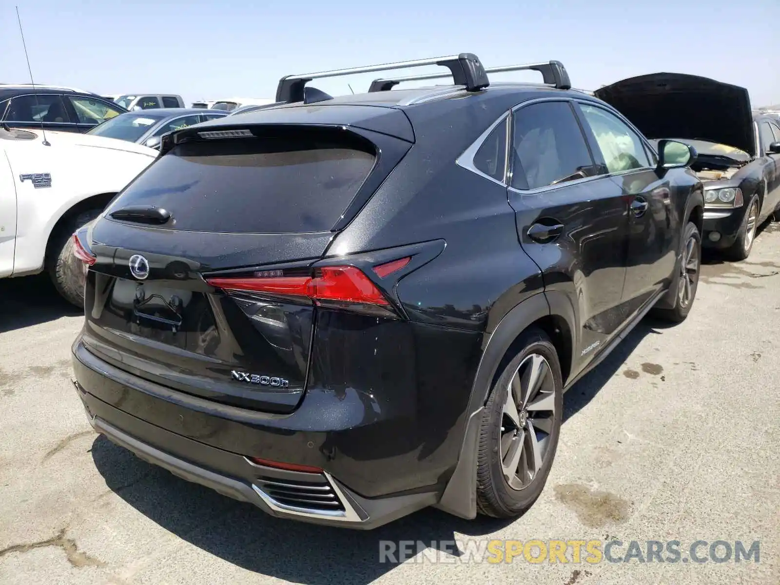 4 Фотография поврежденного автомобиля JTJGJRDZ2M2161207 LEXUS NX 2021