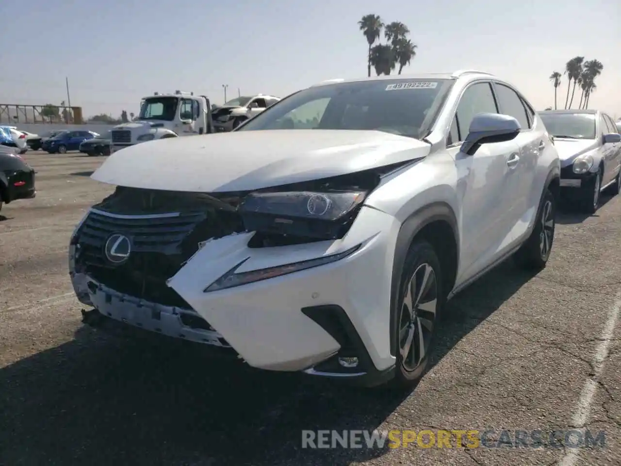 2 Photograph of a damaged car JTJGJRDZ2M2169002 LEXUS NX 2021