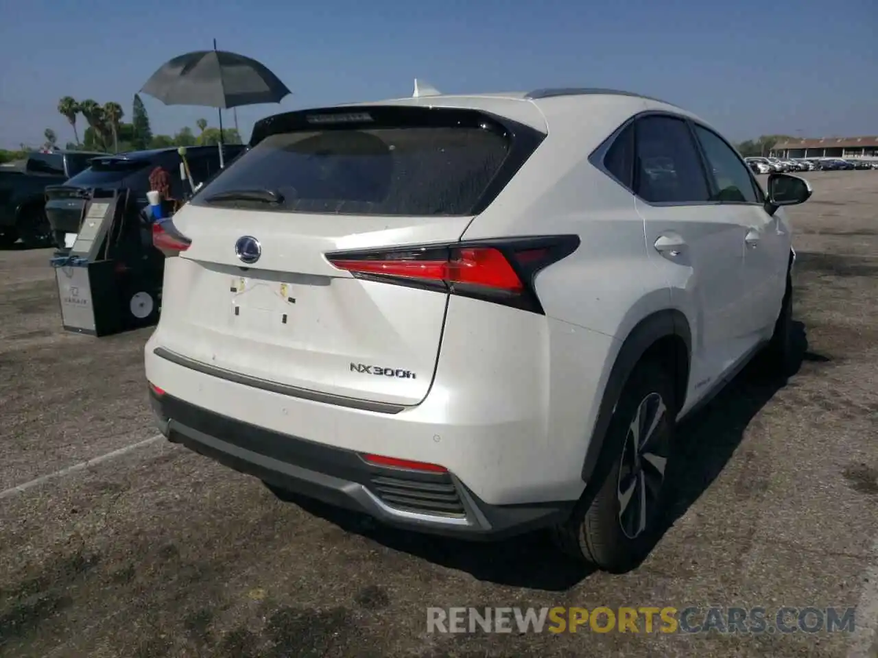 4 Фотография поврежденного автомобиля JTJGJRDZ2M2169002 LEXUS NX 2021