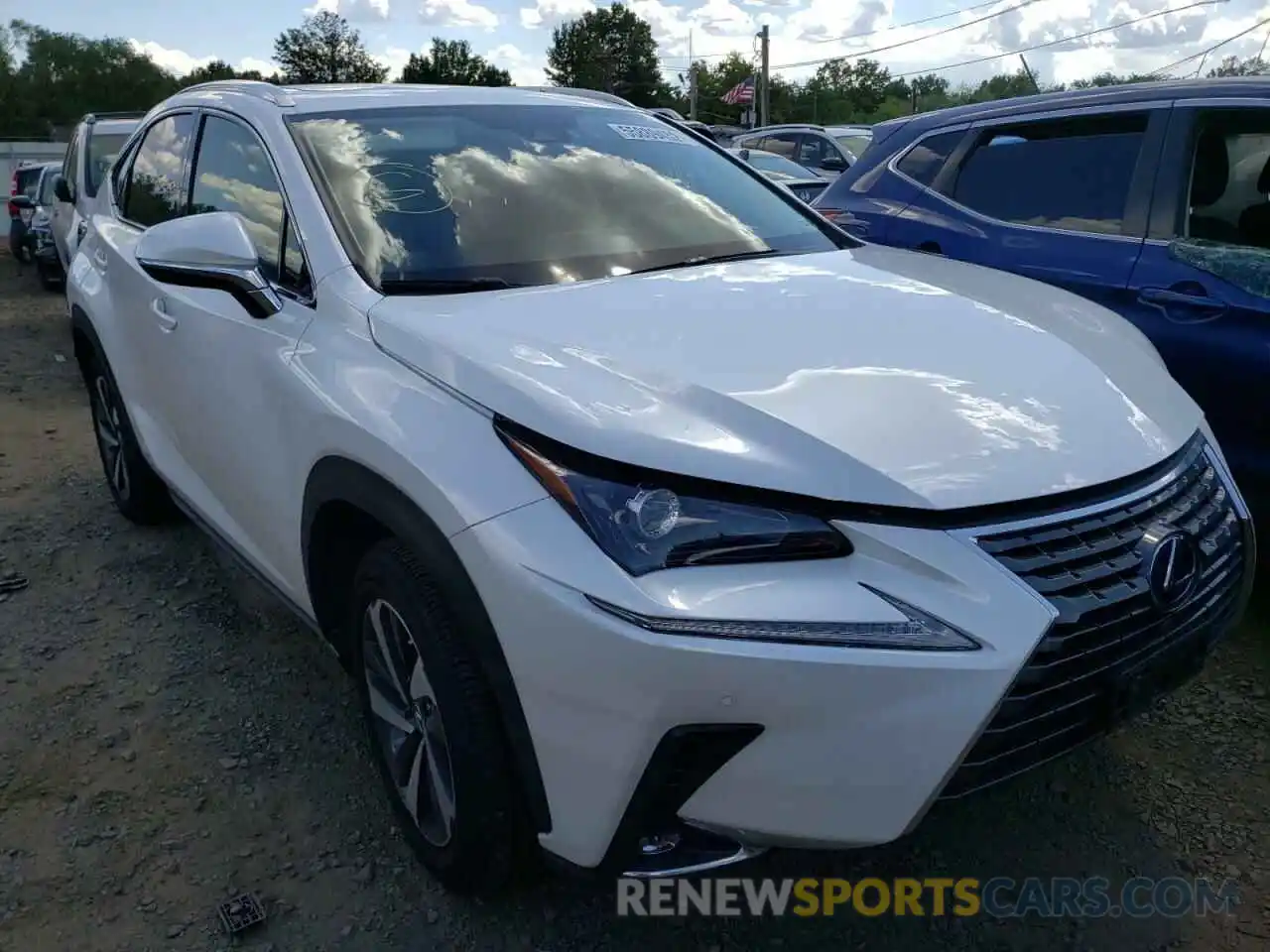 1 Photograph of a damaged car JTJGJRDZ2M5011323 LEXUS NX 2021