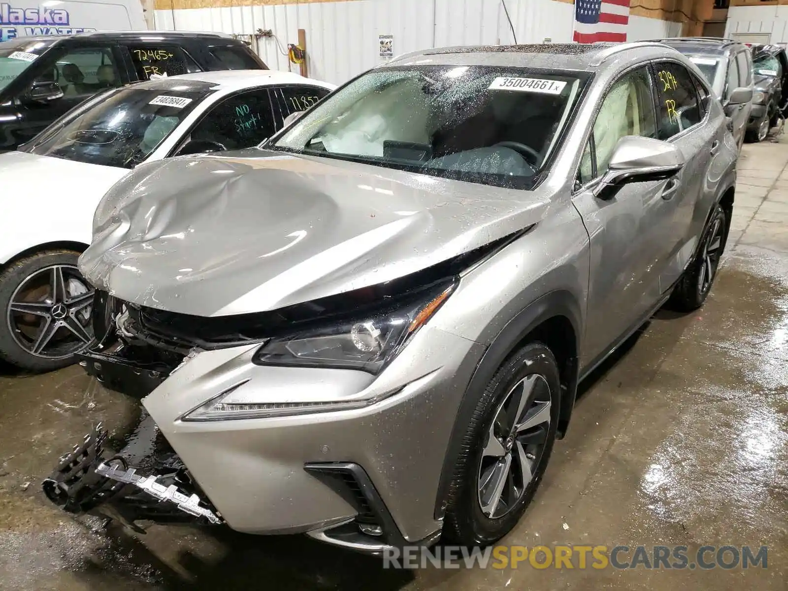 2 Фотография поврежденного автомобиля JTJGJRDZ3M2146733 LEXUS NX 2021