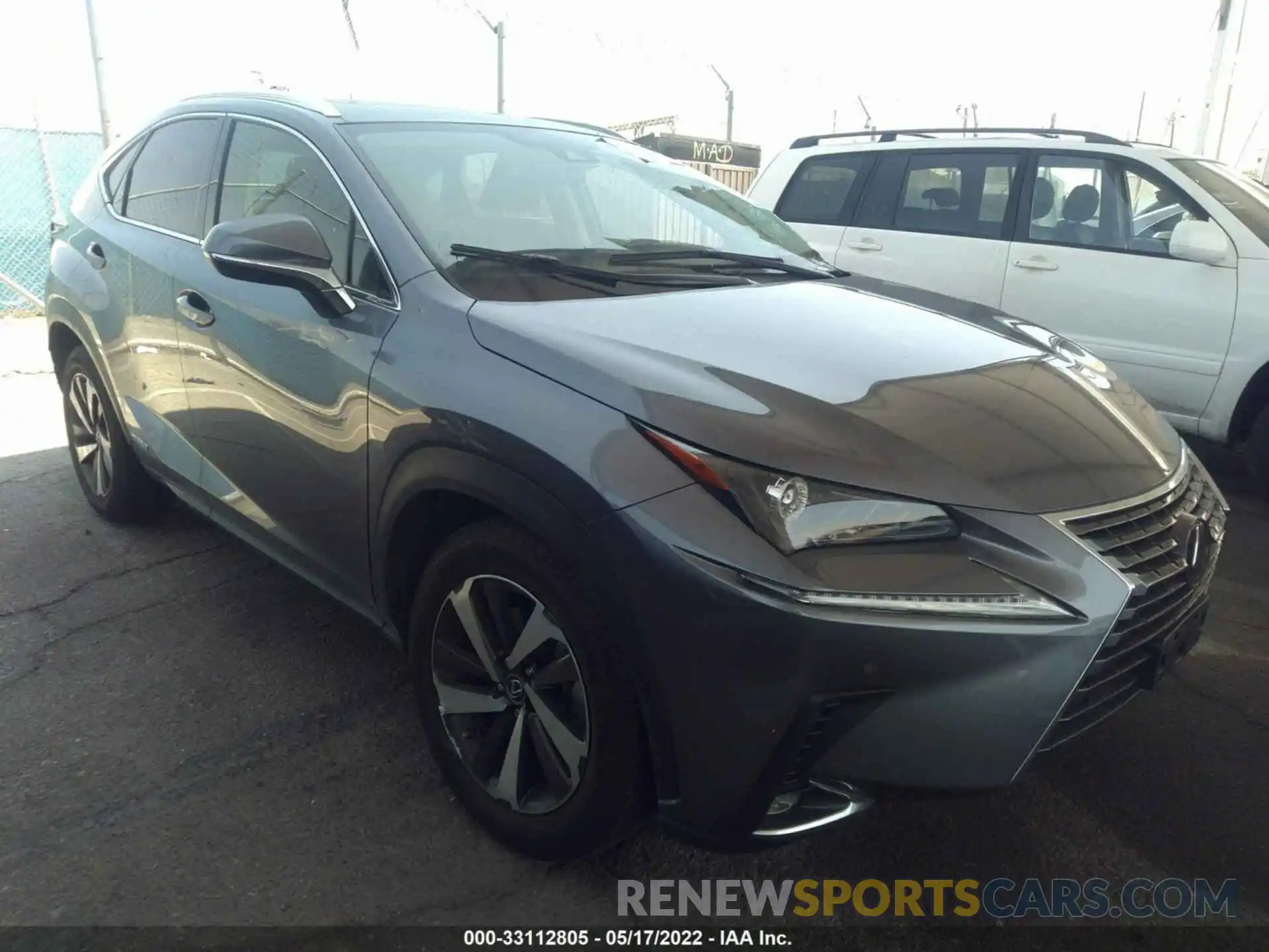 1 Photograph of a damaged car JTJGJRDZ3M2148434 LEXUS NX 2021