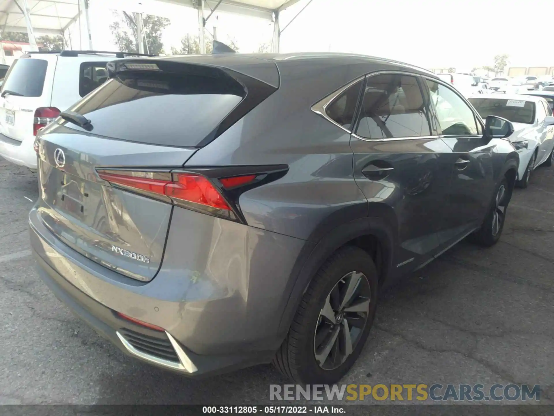 4 Фотография поврежденного автомобиля JTJGJRDZ3M2148434 LEXUS NX 2021