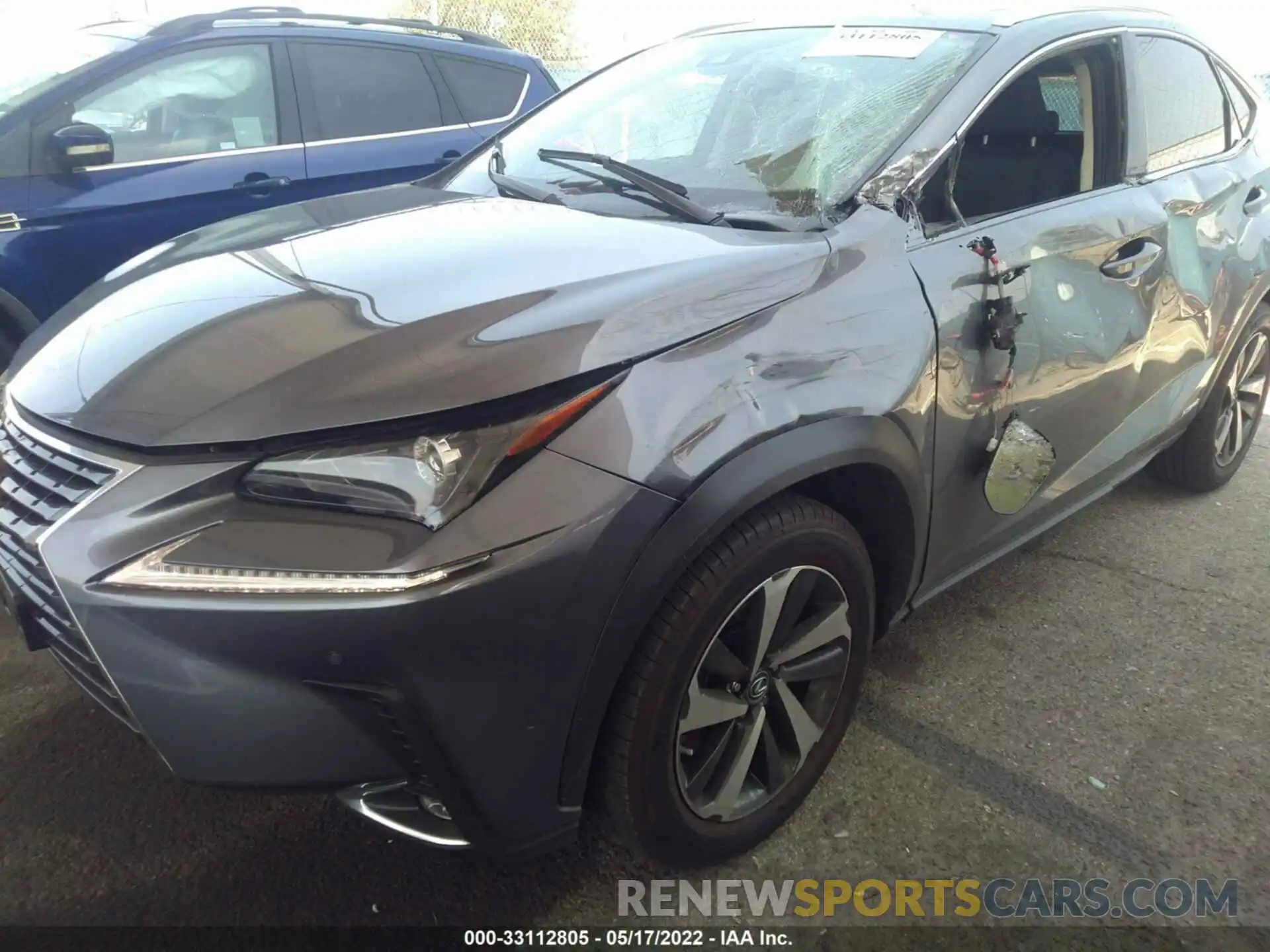 6 Фотография поврежденного автомобиля JTJGJRDZ3M2148434 LEXUS NX 2021