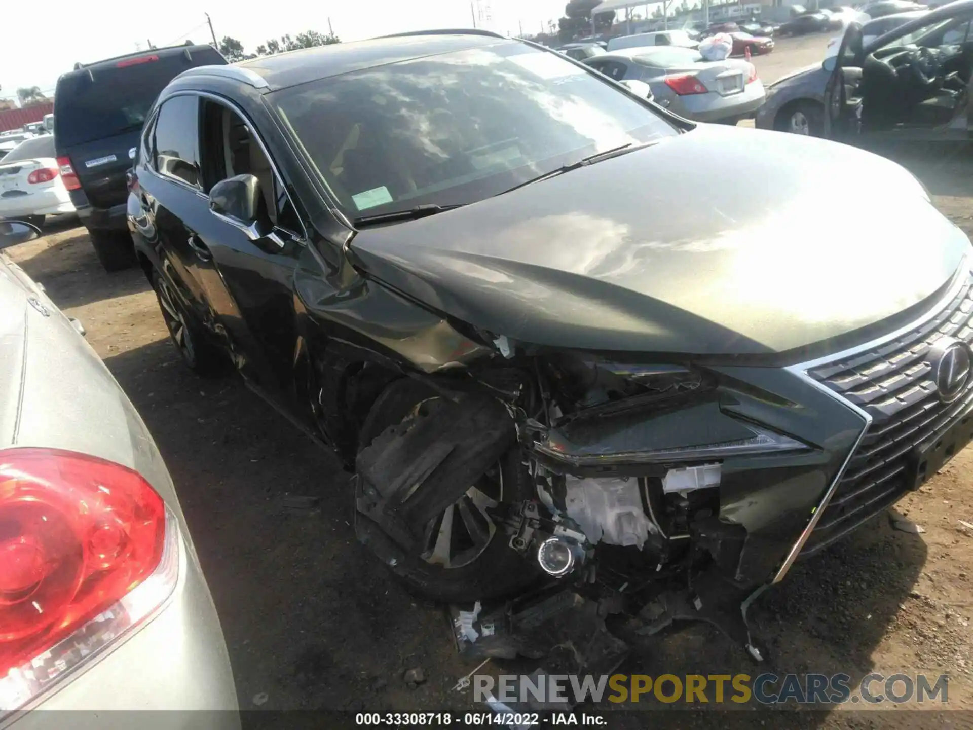 1 Photograph of a damaged car JTJGJRDZ3M2158574 LEXUS NX 2021