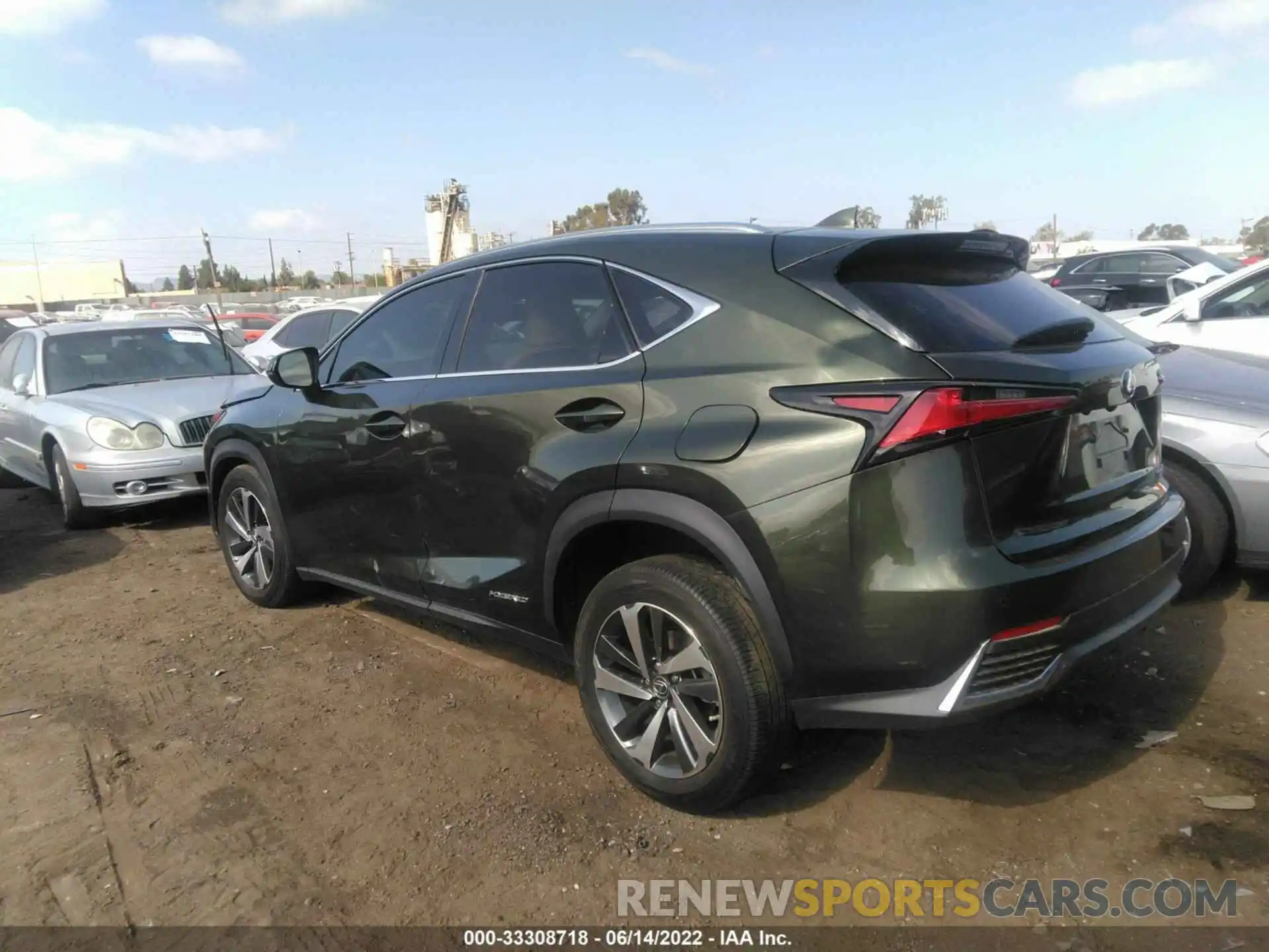 3 Фотография поврежденного автомобиля JTJGJRDZ3M2158574 LEXUS NX 2021