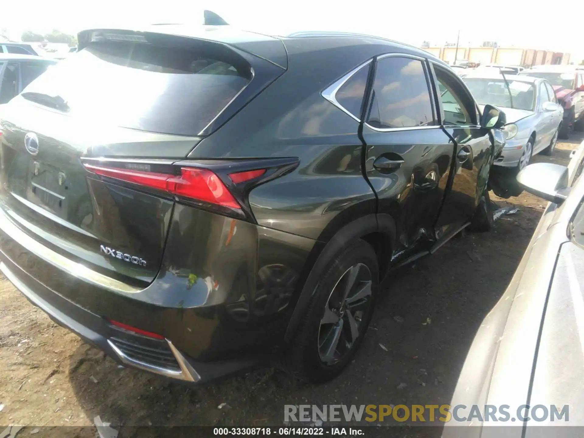 4 Фотография поврежденного автомобиля JTJGJRDZ3M2158574 LEXUS NX 2021