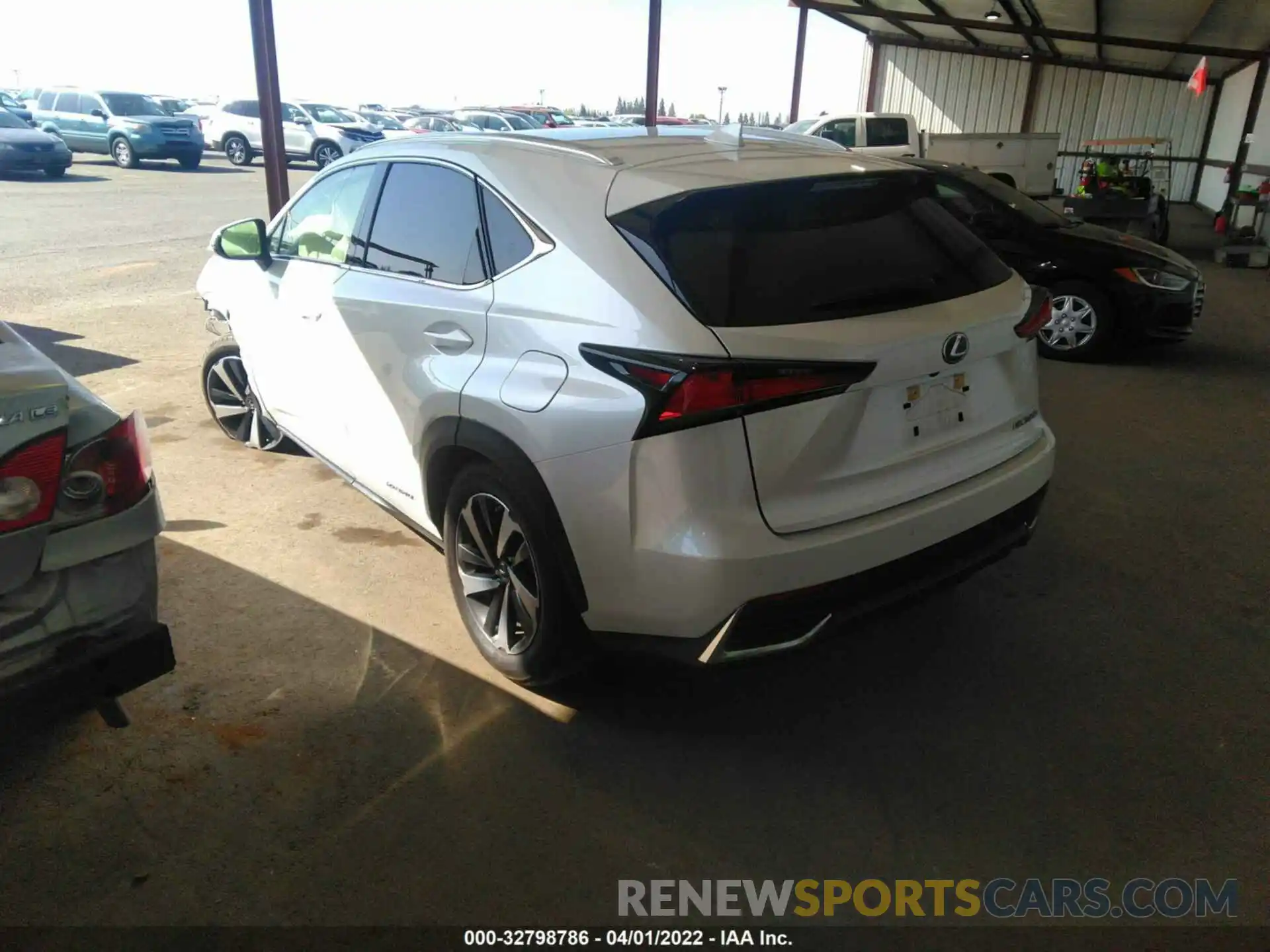 3 Фотография поврежденного автомобиля JTJGJRDZ3M5014604 LEXUS NX 2021