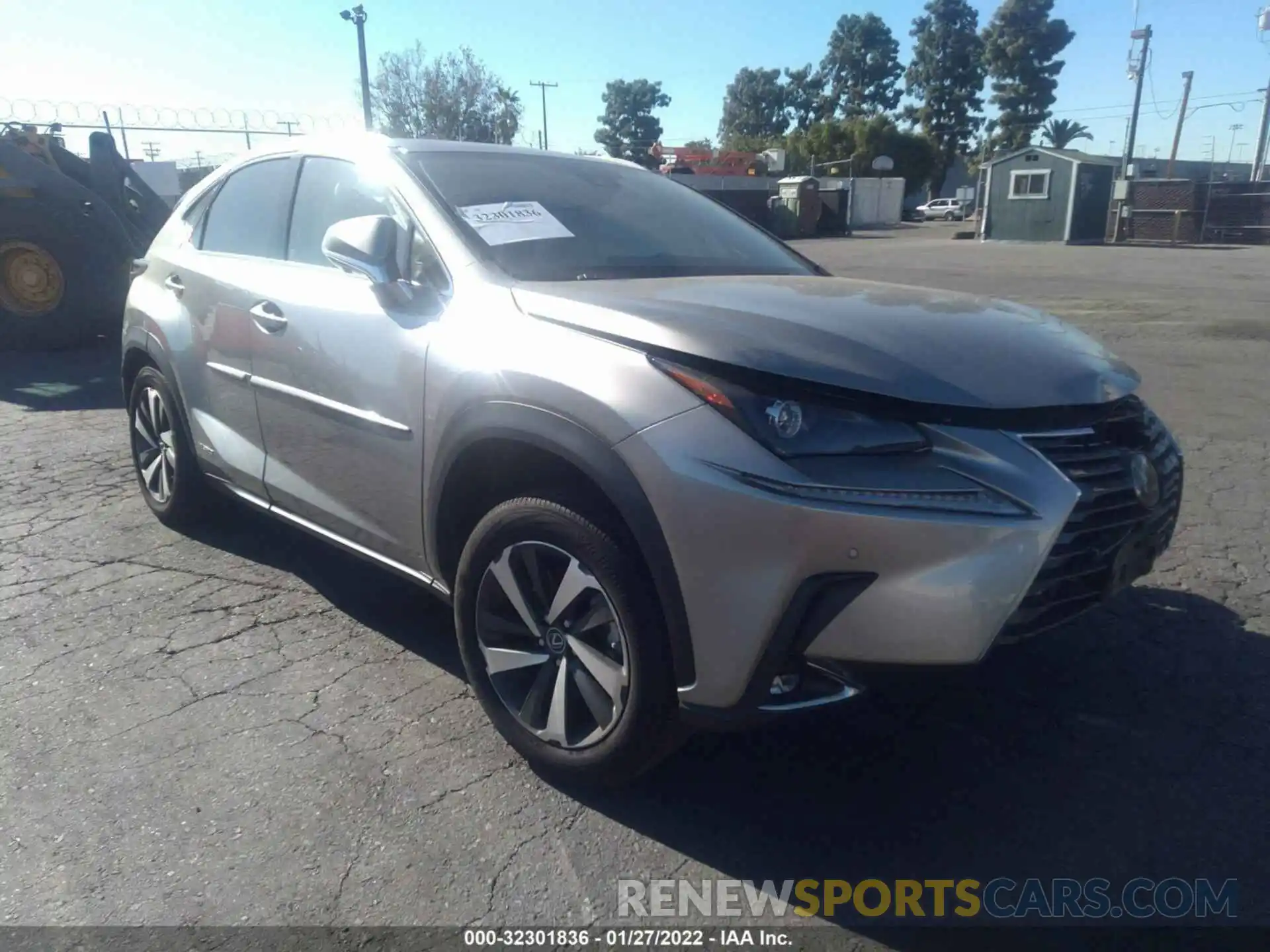 1 Photograph of a damaged car JTJGJRDZ4M2149978 LEXUS NX 2021