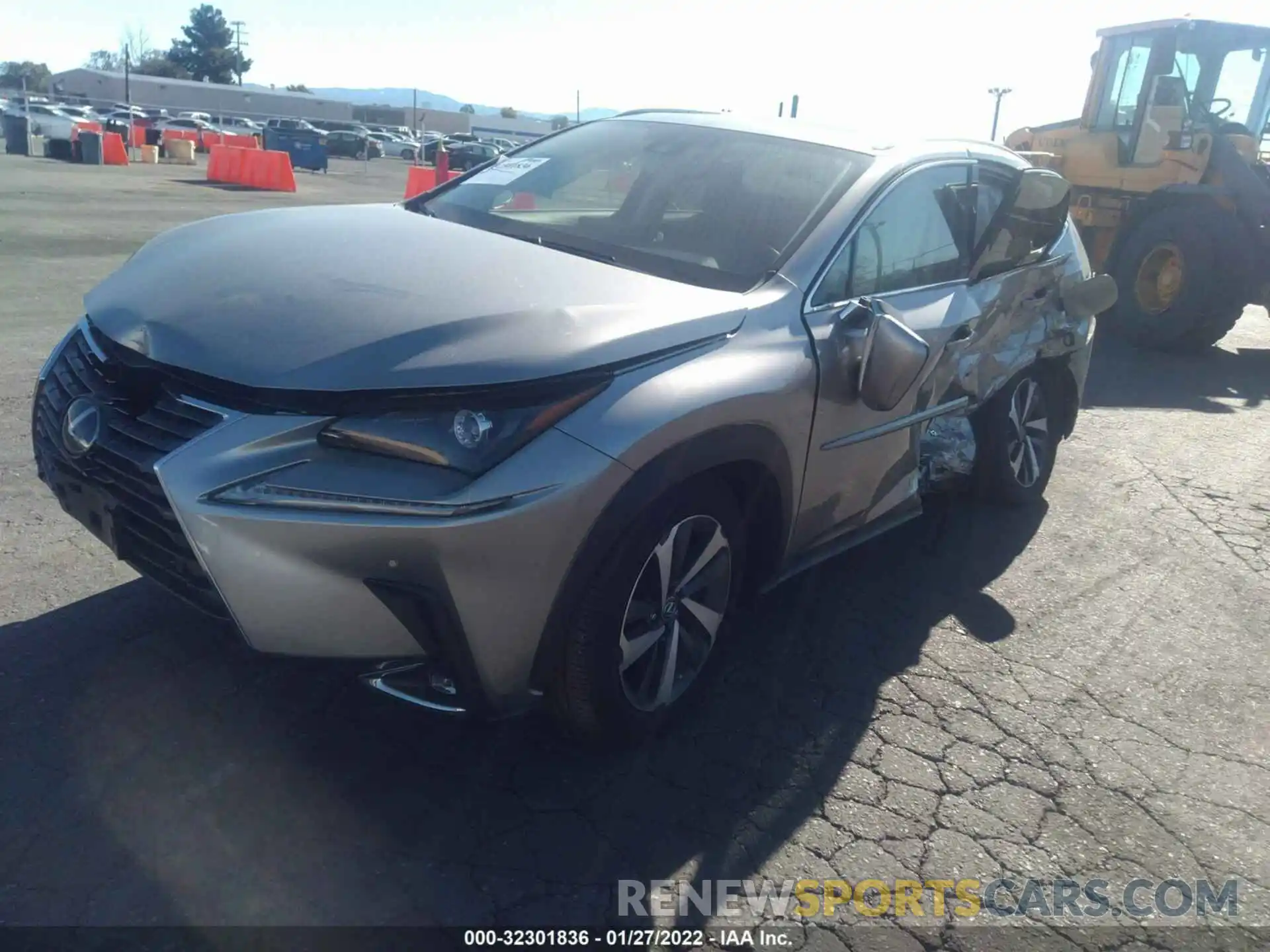 2 Фотография поврежденного автомобиля JTJGJRDZ4M2149978 LEXUS NX 2021