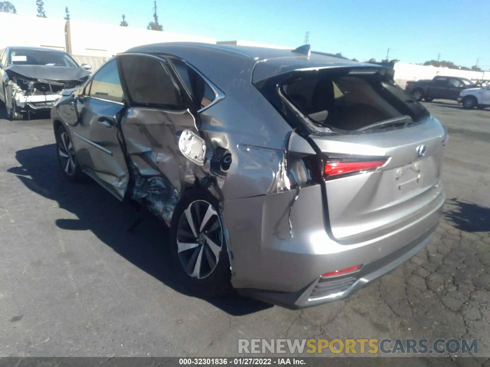 3 Photograph of a damaged car JTJGJRDZ4M2149978 LEXUS NX 2021