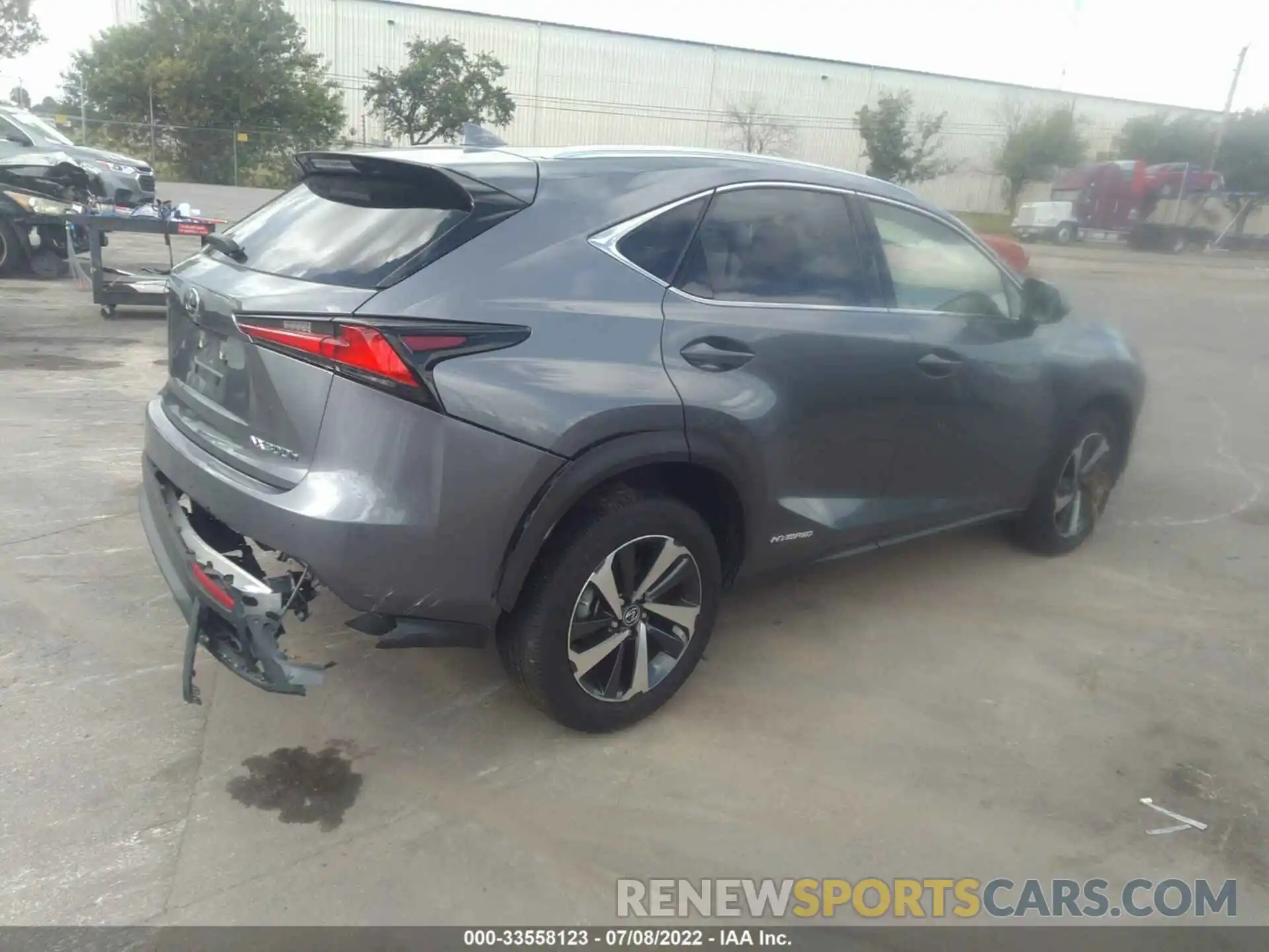 4 Фотография поврежденного автомобиля JTJGJRDZ5M2163128 LEXUS NX 2021