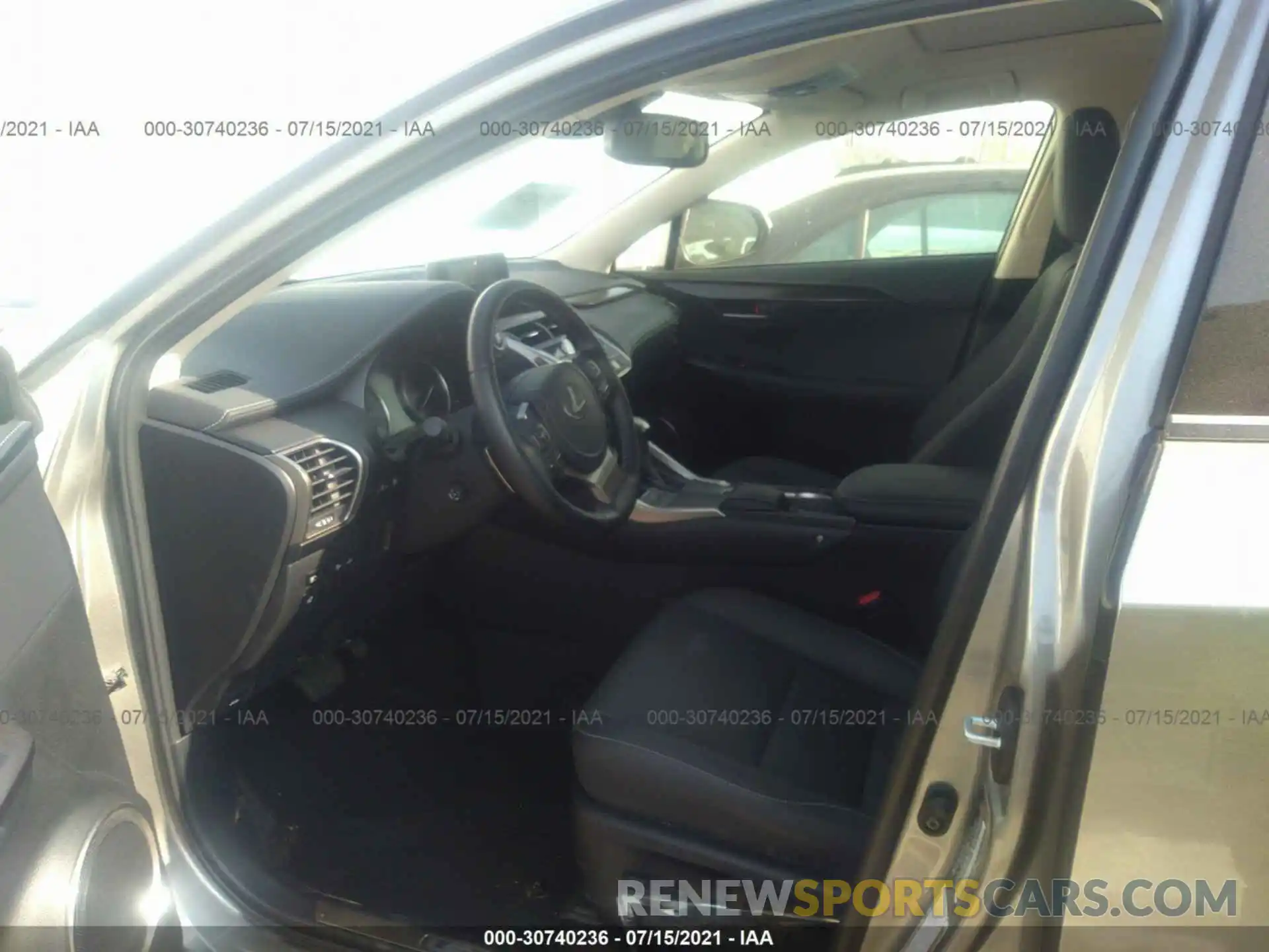 5 Photograph of a damaged car JTJGJRDZ6M2150856 LEXUS NX 2021