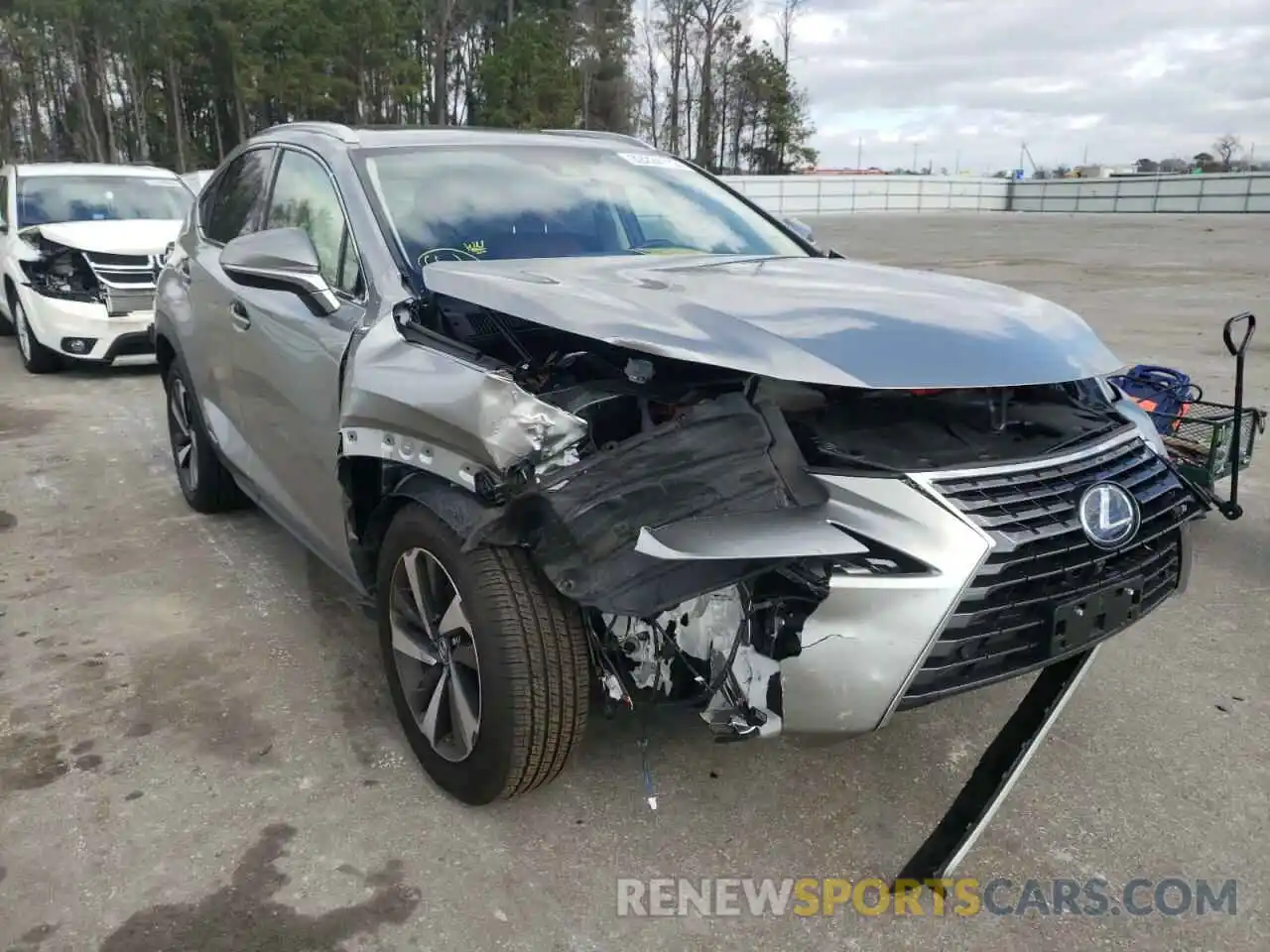 1 Photograph of a damaged car JTJGJRDZ6M2151876 LEXUS NX 2021