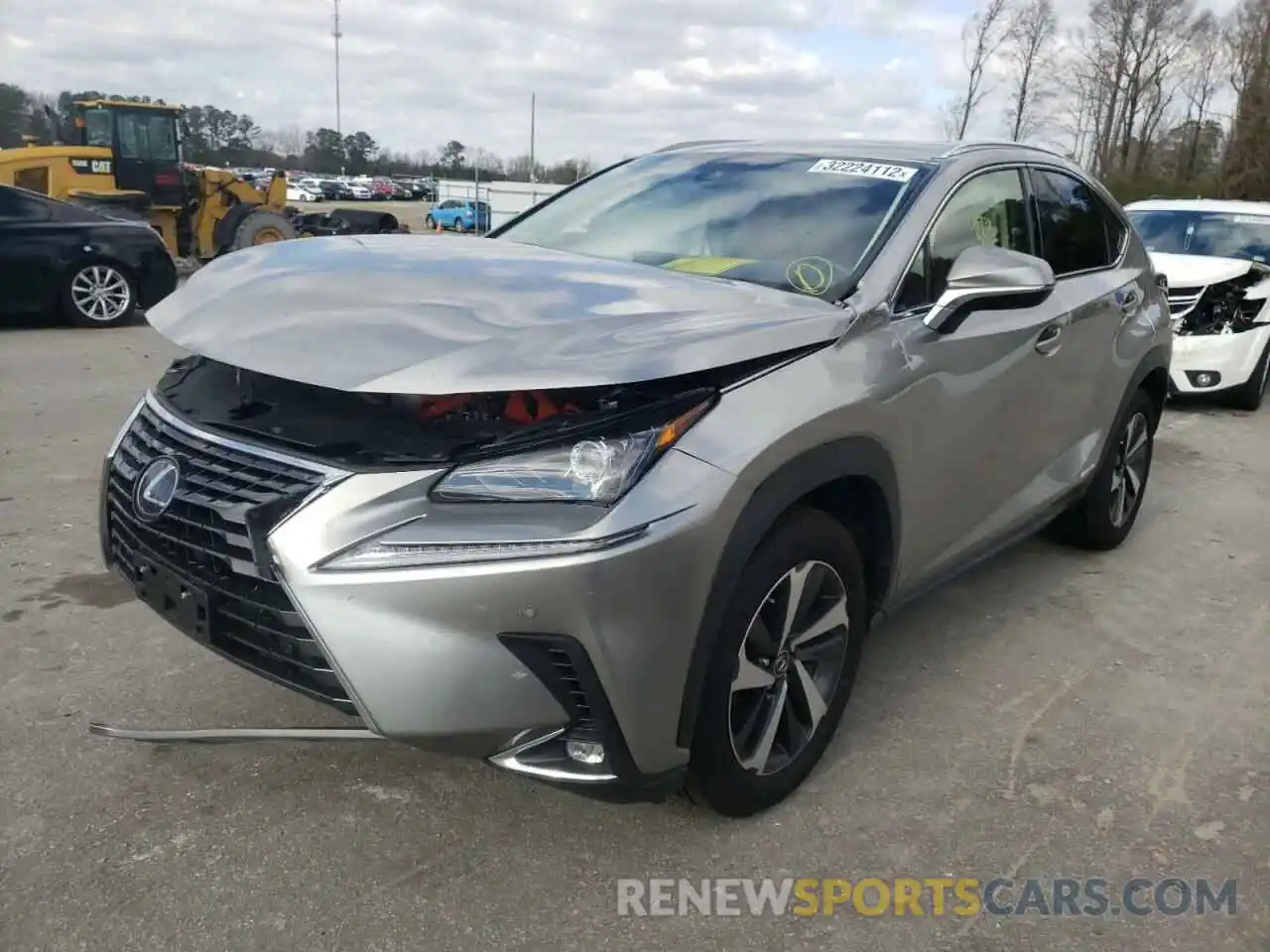 2 Photograph of a damaged car JTJGJRDZ6M2151876 LEXUS NX 2021