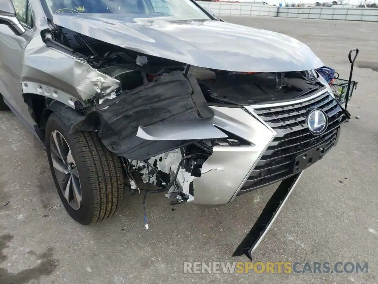 9 Фотография поврежденного автомобиля JTJGJRDZ6M2151876 LEXUS NX 2021