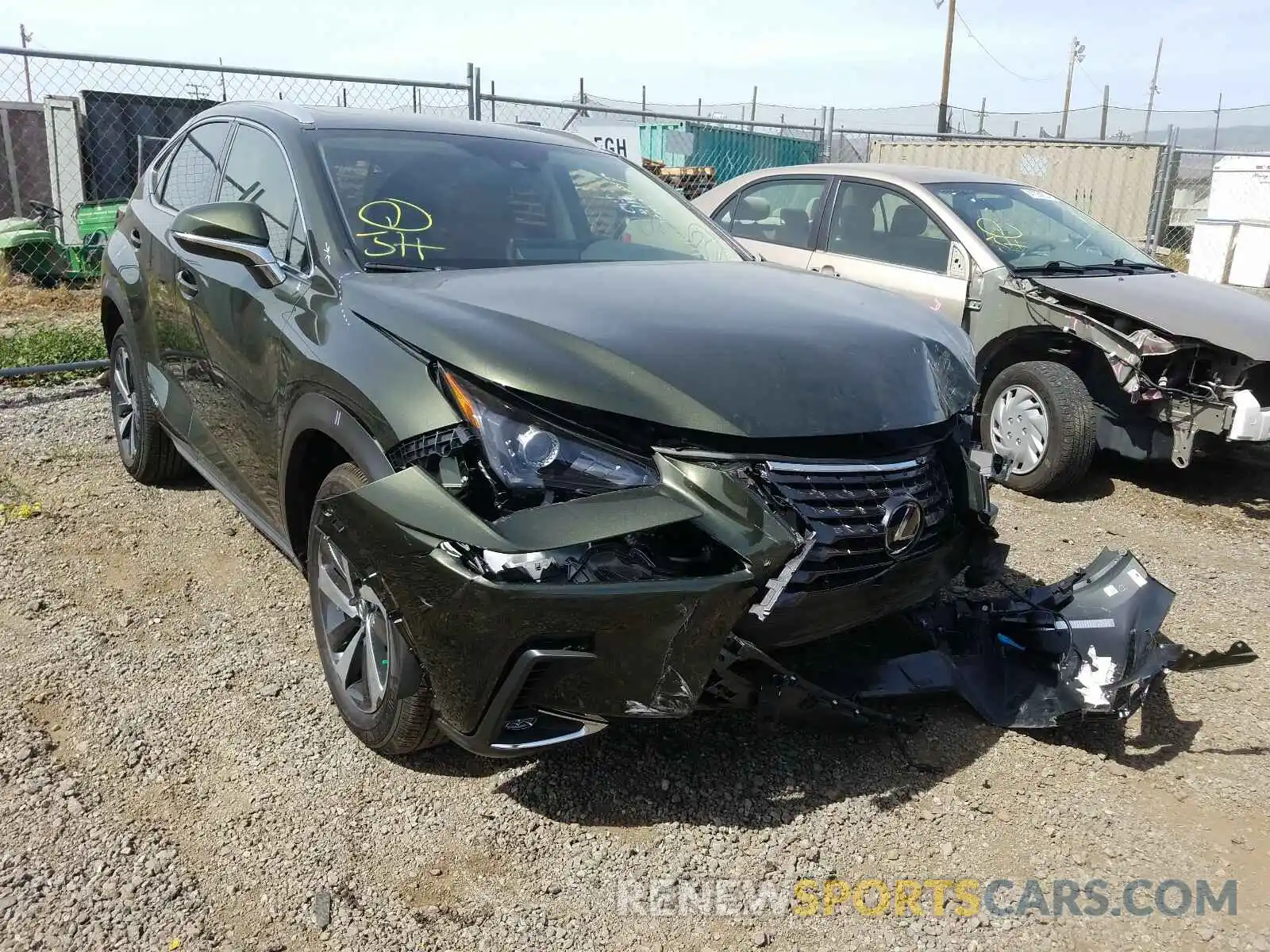 1 Photograph of a damaged car JTJGJRDZ6M2154891 LEXUS NX 2021