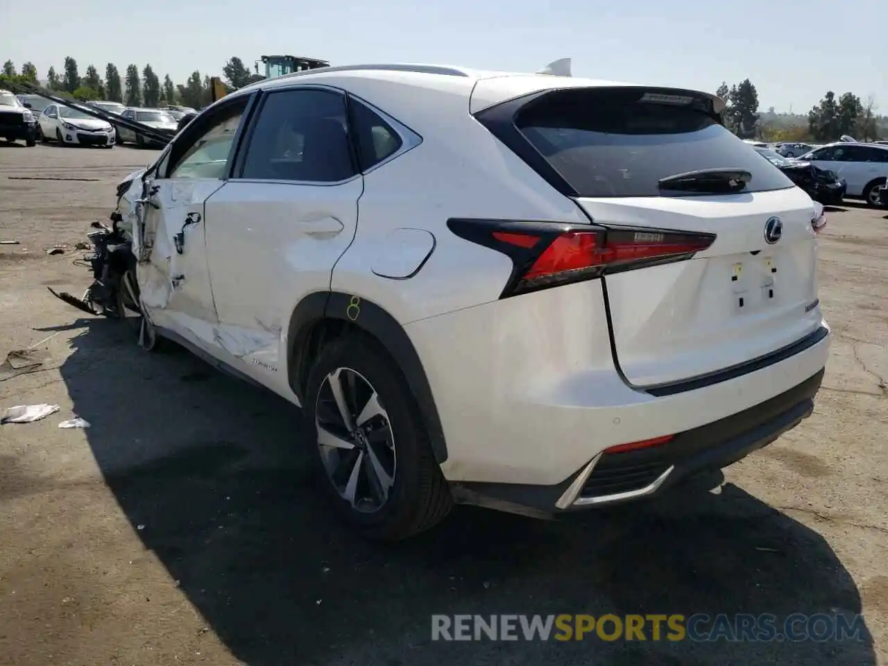 3 Фотография поврежденного автомобиля JTJGJRDZ6M5011437 LEXUS NX 2021