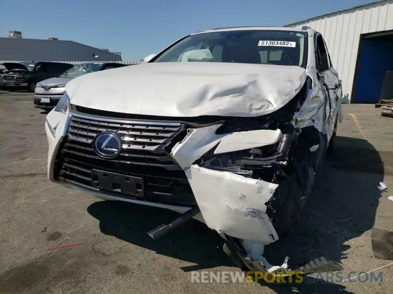 9 Photograph of a damaged car JTJGJRDZ6M5011437 LEXUS NX 2021