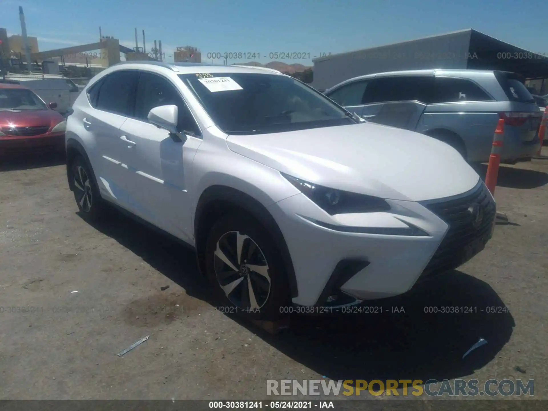 1 Photograph of a damaged car JTJGJRDZ6M5013401 LEXUS NX 2021