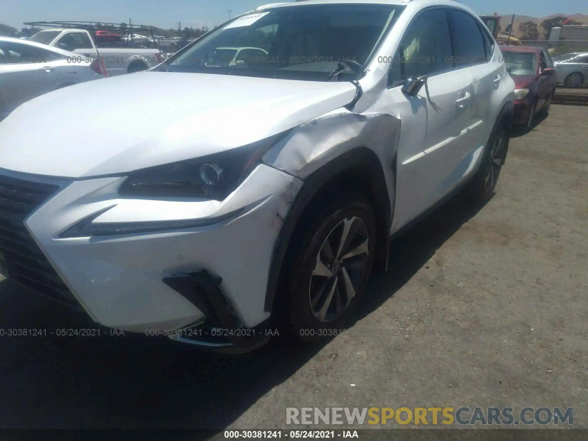 6 Фотография поврежденного автомобиля JTJGJRDZ6M5013401 LEXUS NX 2021