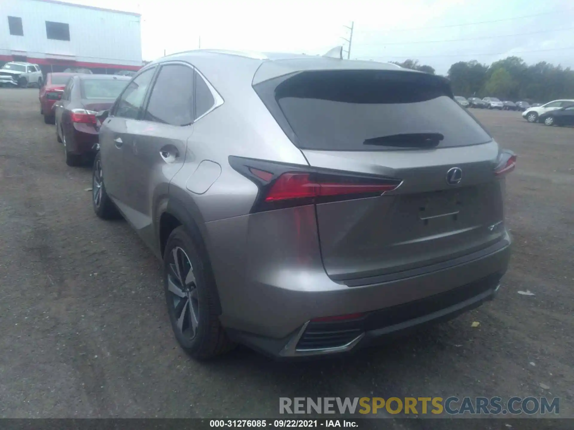 3 Фотография поврежденного автомобиля JTJGJRDZ7M2153541 LEXUS NX 2021