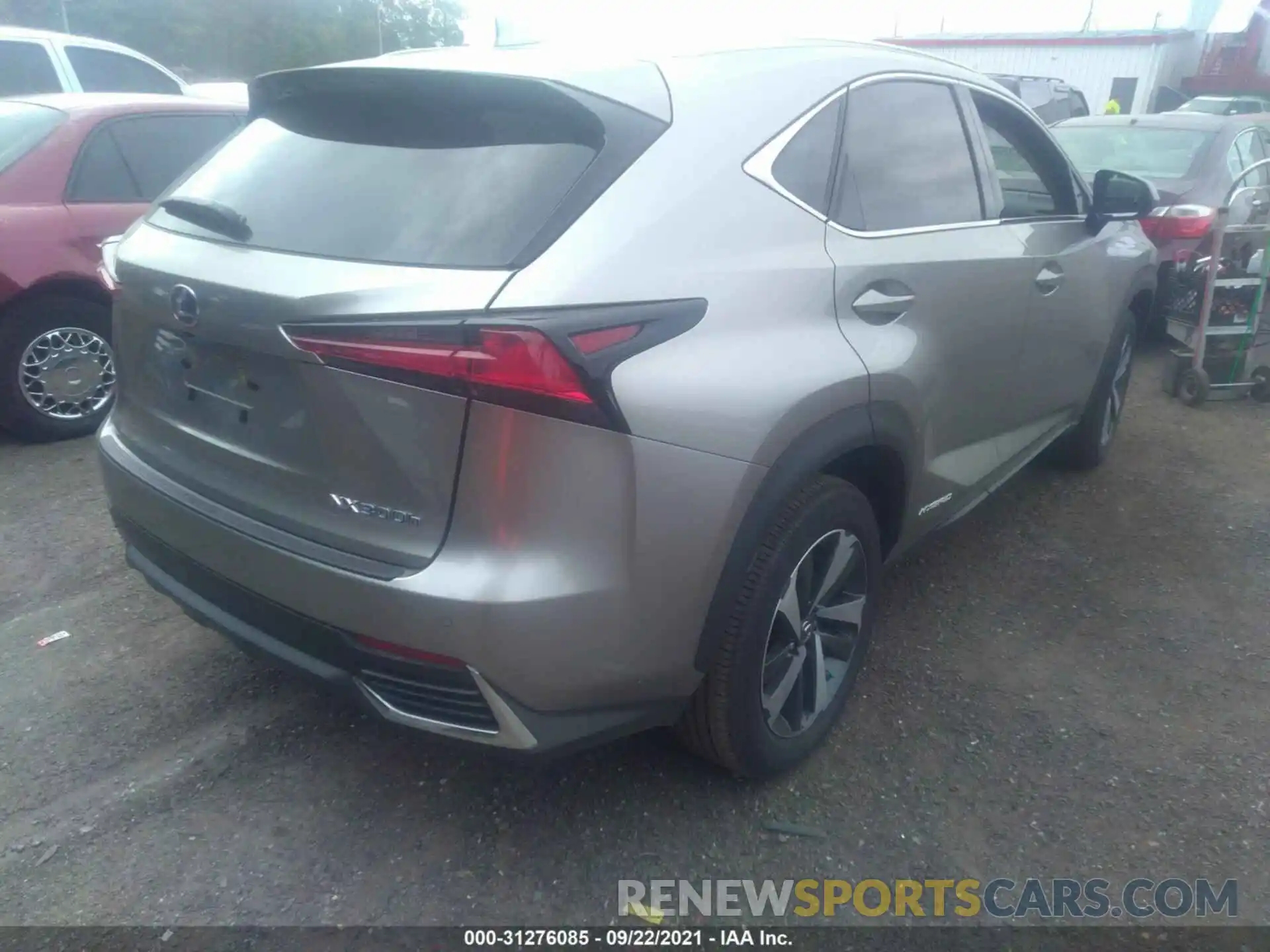 4 Фотография поврежденного автомобиля JTJGJRDZ7M2153541 LEXUS NX 2021