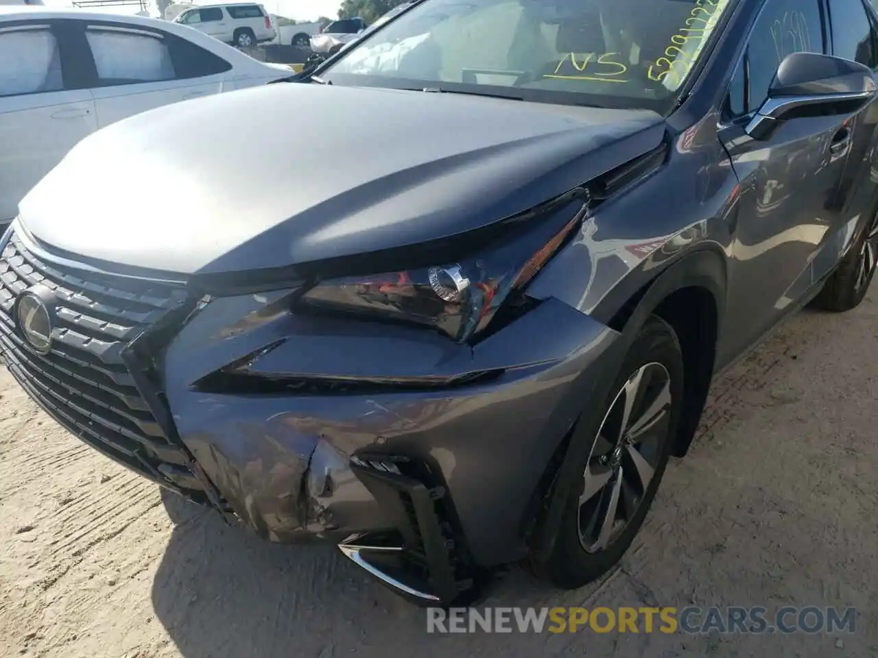 9 Фотография поврежденного автомобиля JTJGJRDZ7M2168556 LEXUS NX 2021