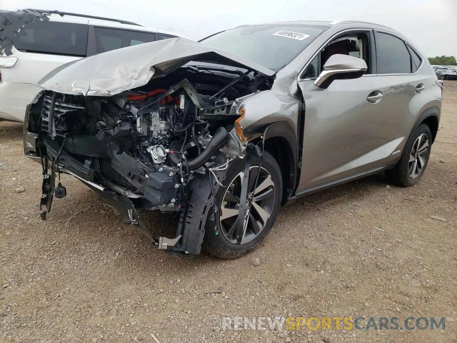 2 Photograph of a damaged car JTJGJRDZ7M5012192 LEXUS NX 2021